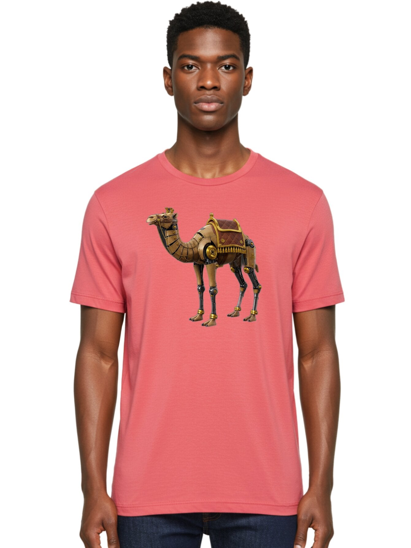 Robo-Camel Men'S Graphic Tee, 100% Cotton, Comfortable Casual Summer Wear, Machine Washable, Vintage Camera, Old Camera, Antique Camera, Black Camera, Classic Photography, Photography Equipment, Nostalgic Device, Film Camera, Camera Art Bah029 28