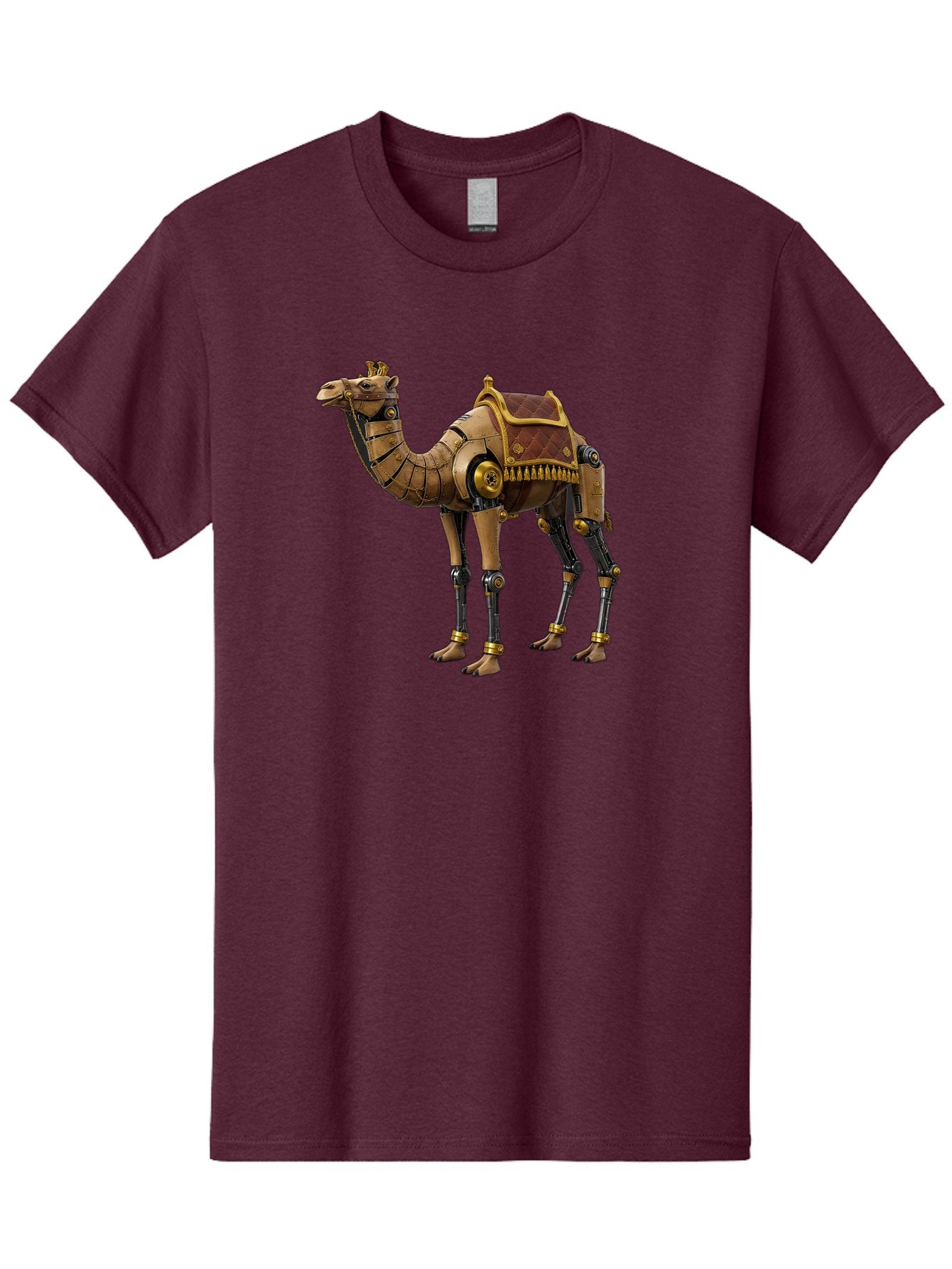 Robo-Camel Men'S Graphic Tee, 100% Cotton, Comfortable Casual Summer Wear, Machine Washable, Vintage Camera, Old Camera, Antique Camera, Black Camera, Classic Photography, Photography Equipment, Nostalgic Device, Film Camera, Camera Art Bah029