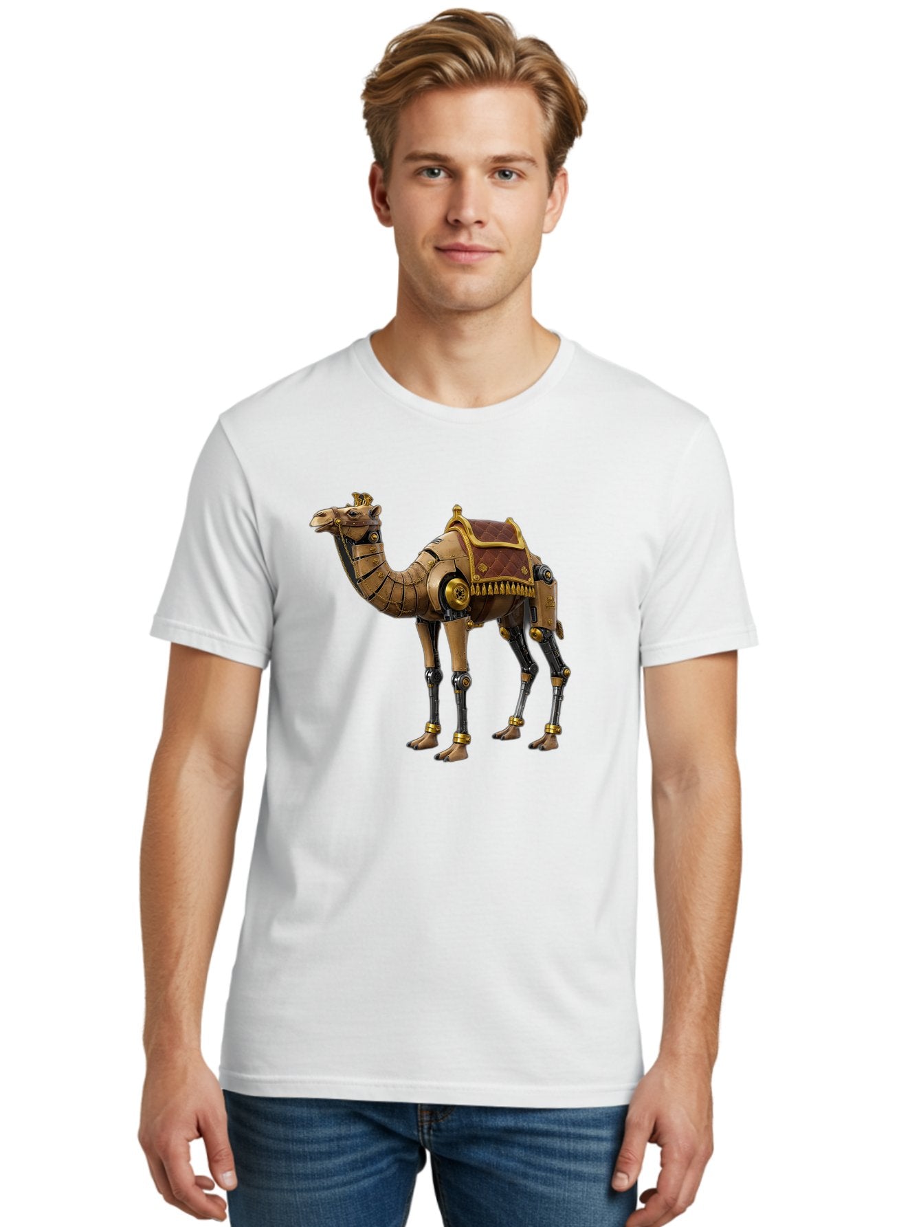 Robo-Camel Men'S Graphic Tee, 100% Cotton, Comfortable Casual Summer Wear, Machine Washable, Vintage Camera, Old Camera, Antique Camera, Black Camera, Classic Photography, Photography Equipment, Nostalgic Device, Film Camera, Camera Art Bah029 16