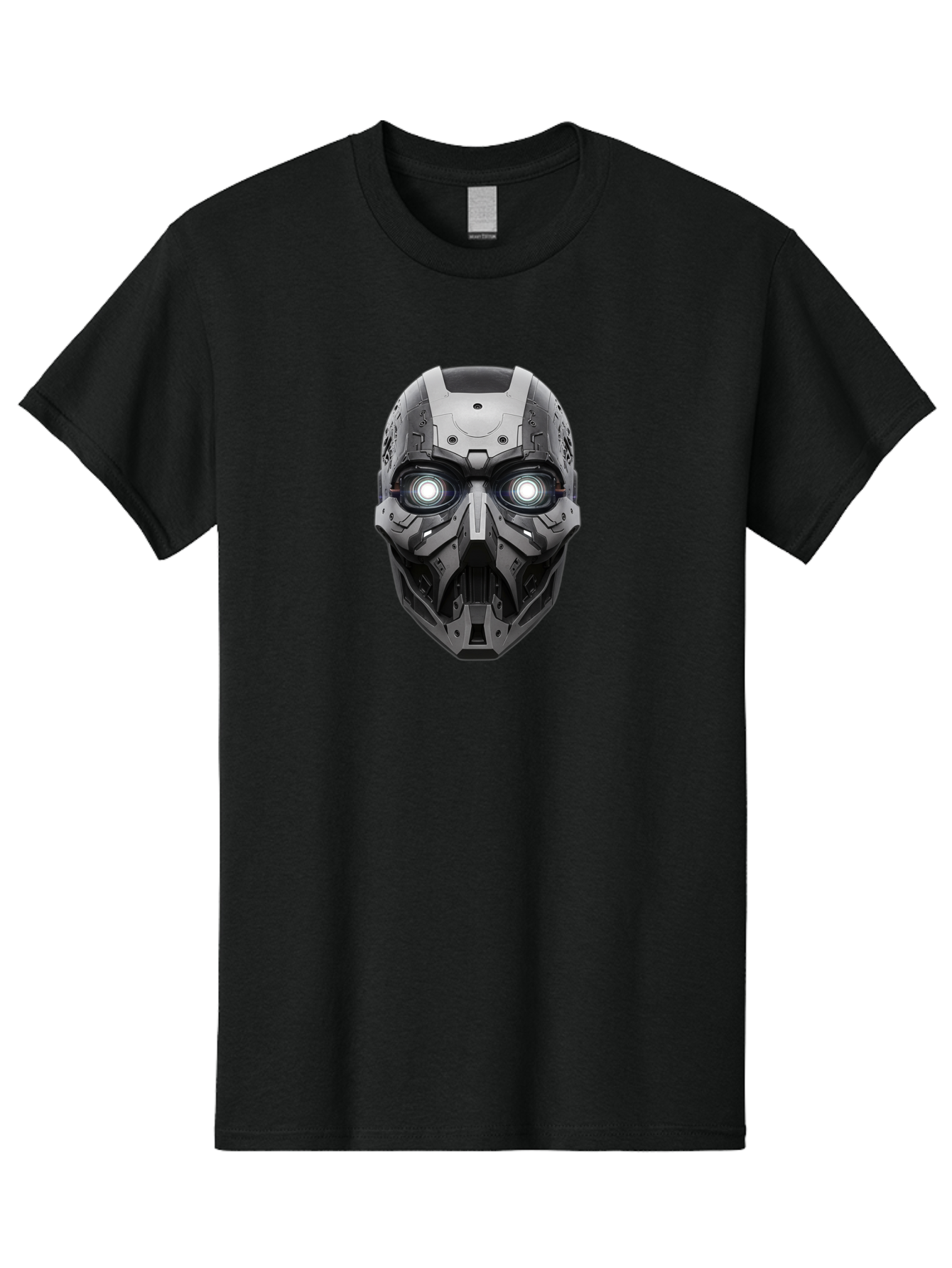 Robot-Face Men'S Graphic Tee, 100% Cotton, Comfortable Casual Summer Wear, Machine Washable, Vintage Camera, Old Camera, Antique Camera, Black Camera, Classic Photography, Photography Equipment, Nostalgic Device, Film Camera, Camera Art Bah032 4