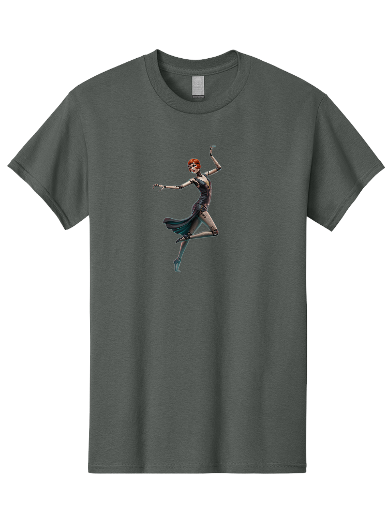 Robot-Girl-Dancing Men'S Graphic Tee, 100% Cotton, Comfortable Casual Summer Wear, Machine Washable, Vintage Camera, Old Camera, Antique Camera, Black Camera, Classic Photography, Photography Equipment, Nostalgic Device, Film Camera, Bah033