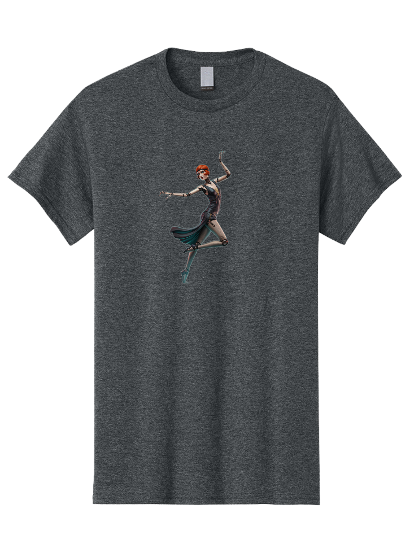 Robot-Girl-Dancing Men'S Graphic Tee, 100% Cotton, Comfortable Casual Summer Wear, Machine Washable, Vintage Camera, Old Camera, Antique Camera, Black Camera, Classic Photography, Photography Equipment, Nostalgic Device, Film Camera, Bah033 4