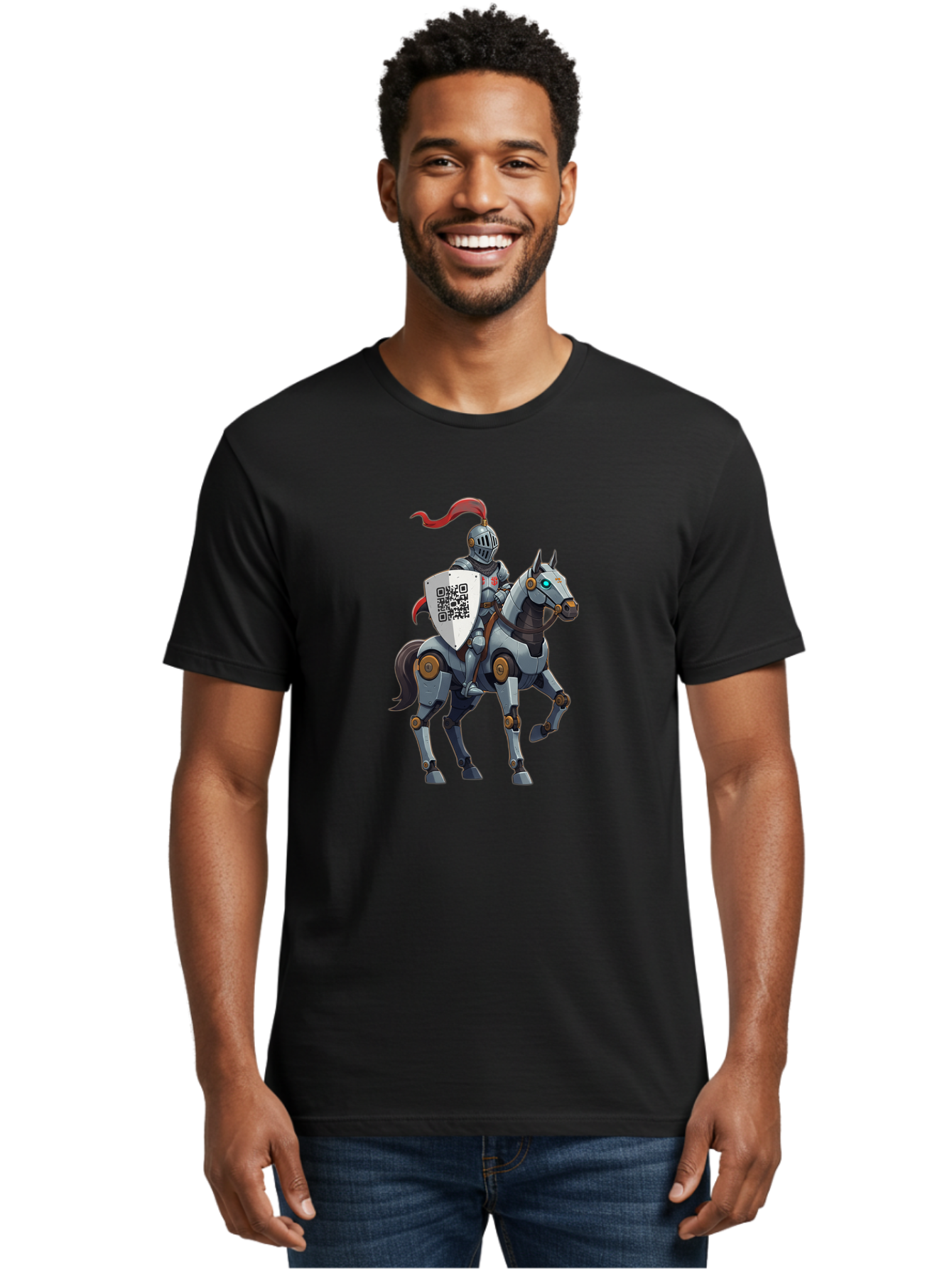 Robot-Knight Men'S Graphic Tee, 100% Cotton, Comfortable Casual Summer Wear, Machine Washable, Vintage Camera, Old Camera, Antique Camera, Black Camera, Classic Photography, Photography Equipment, Nostalgic Device, Film Camera, Camera Art Bah034 24