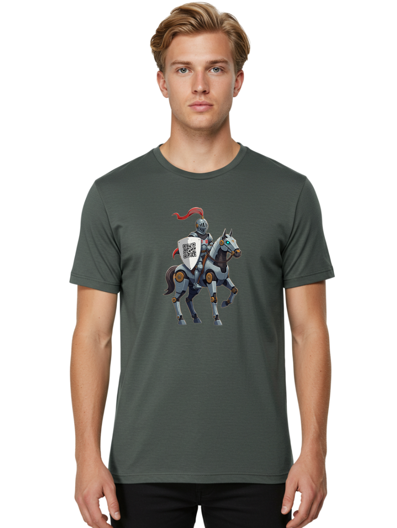 Robot-Knight Men'S Graphic Tee, 100% Cotton, Comfortable Casual Summer Wear, Machine Washable, Vintage Camera, Old Camera, Antique Camera, Black Camera, Classic Photography, Photography Equipment, Nostalgic Device, Film Camera, Camera Art Bah034 16