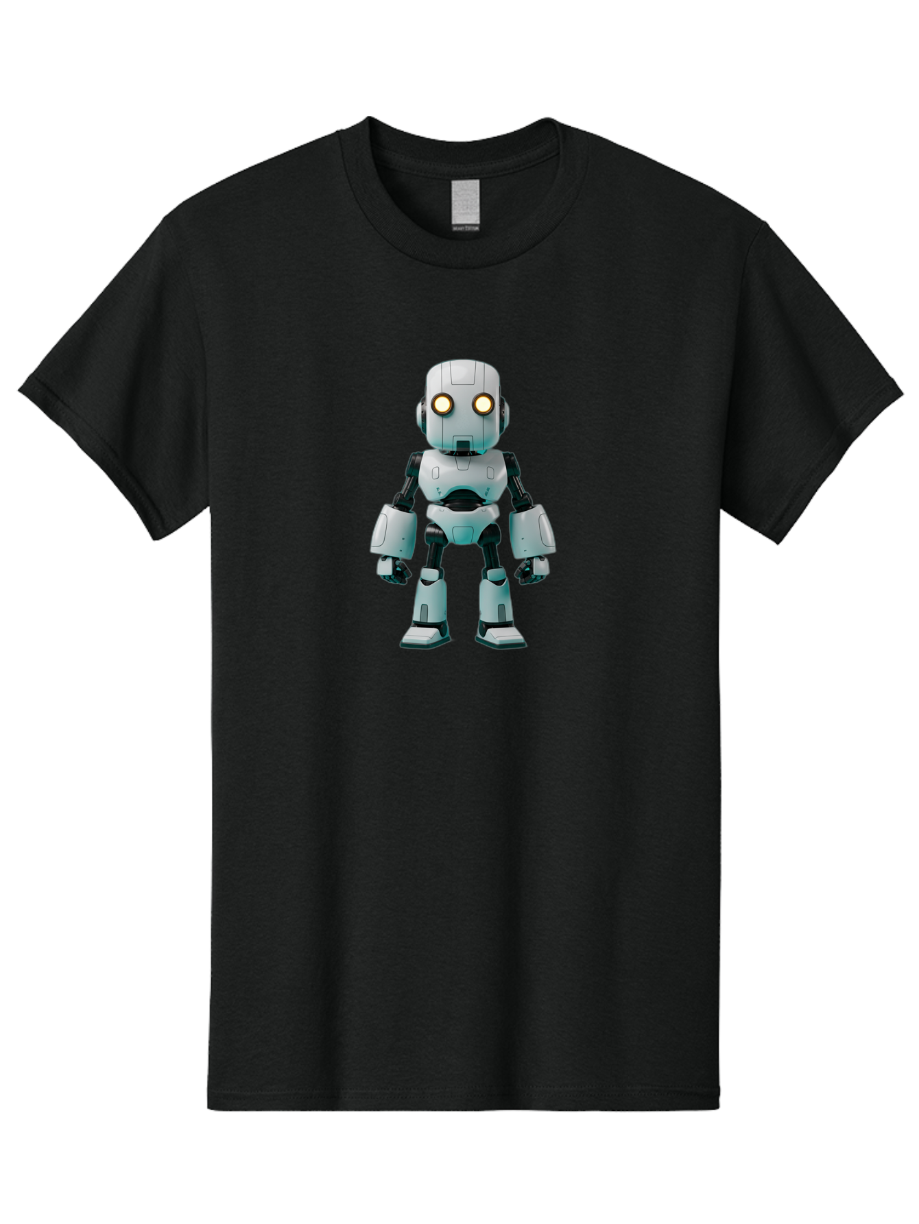 Robot Men'S Graphic Tee, 100% Cotton, Comfortable Casual Summer Wear, Machine Washable, Vintage Camera, Old Camera, Antique Camera, Black Camera, Classic Photography, Photography Equipment, Nostalgic Device, Film Camera, Camera Art Bah035 15