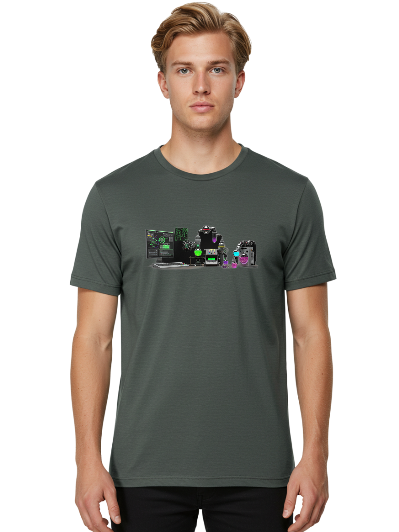 Robotics-And-Ai Men'S Graphic Tee, 100% Cotton, Comfortable Casual Summer Wear, Machine Washable, Vintage Camera, Old Camera, Antique Camera, Black Camera, Classic Photography, Photography Equipment, Nostalgic Device, Film Camera, Camera Art Bah036 18