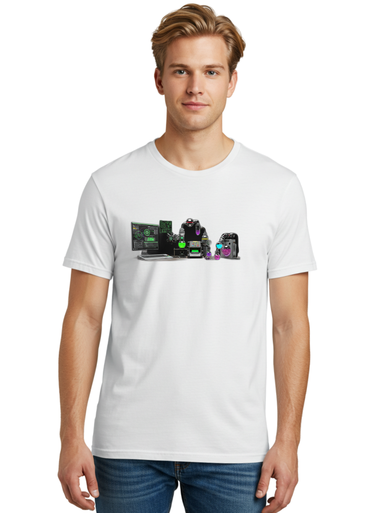 Robotics-And-Ai Men'S Graphic Tee, 100% Cotton, Comfortable Casual Summer Wear, Machine Washable, Vintage Camera, Old Camera, Antique Camera, Black Camera, Classic Photography, Photography Equipment, Nostalgic Device, Film Camera, Camera Art Bah036 22