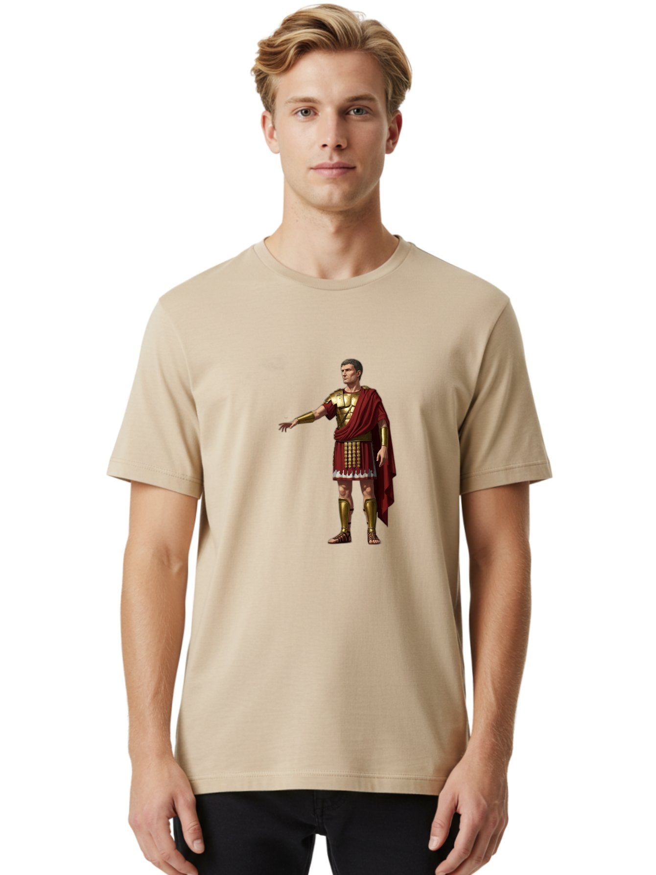 Roman-General Men'S Graphic Tee, 100% Cotton, Comfortable Casual Summer Wear, Machine Washable, Vintage Camera, Old Camera, Antique Camera, Black Camera, Classic Photography, Photography Equipment, Nostalgic Device, Film Camera, Camera Art Bah037 25