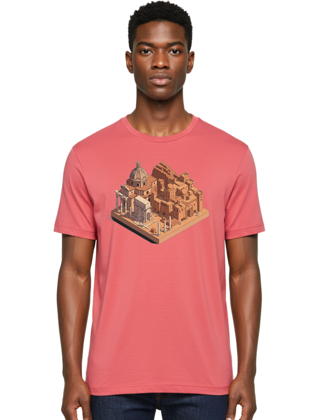 Roman-Ruins Men'S Graphic Tee, 100% Cotton, Comfortable Casual Summer Wear, Machine Washable, Vintage Camera, Old Camera, Antique Camera, Black Camera, Classic Photography, Photography Equipment, Nostalgic Device, Film Camera, Camera Art Bah038 18