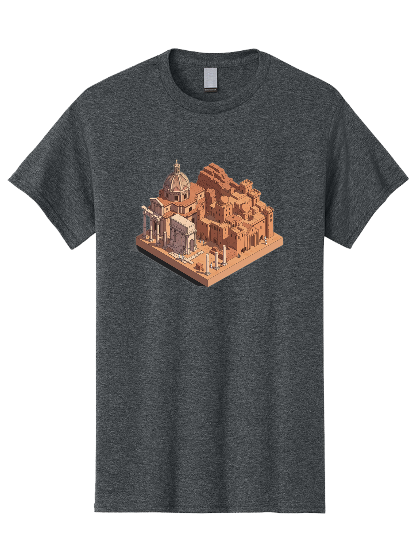 Roman-Ruins Men'S Graphic Tee, 100% Cotton, Comfortable Casual Summer Wear, Machine Washable, Vintage Camera, Old Camera, Antique Camera, Black Camera, Classic Photography, Photography Equipment, Nostalgic Device, Film Camera, Camera Art Bah038 7