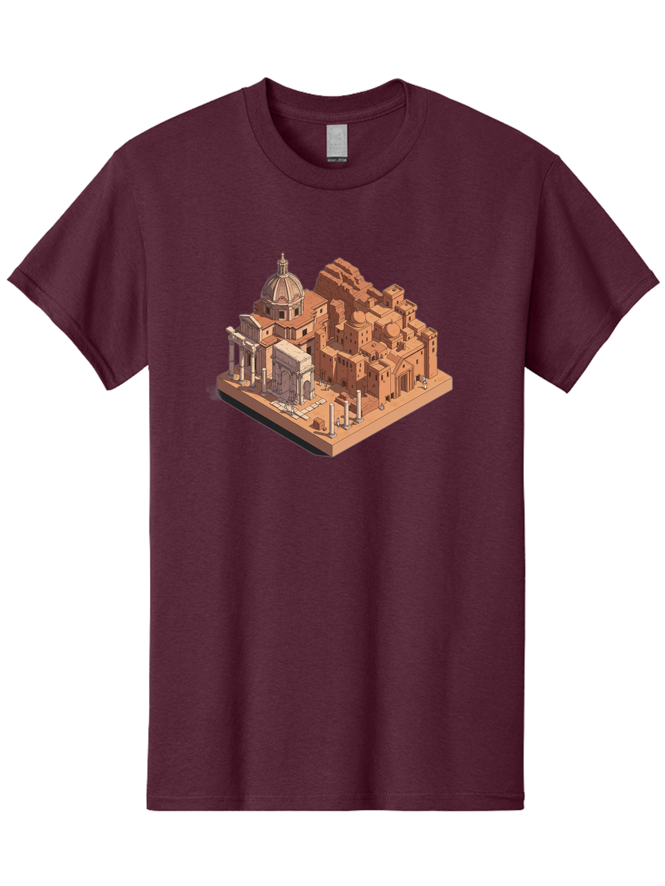 Roman-Ruins Men'S Graphic Tee, 100% Cotton, Comfortable Casual Summer Wear, Machine Washable, Vintage Camera, Old Camera, Antique Camera, Black Camera, Classic Photography, Photography Equipment, Nostalgic Device, Film Camera, Camera Art Bah038 11