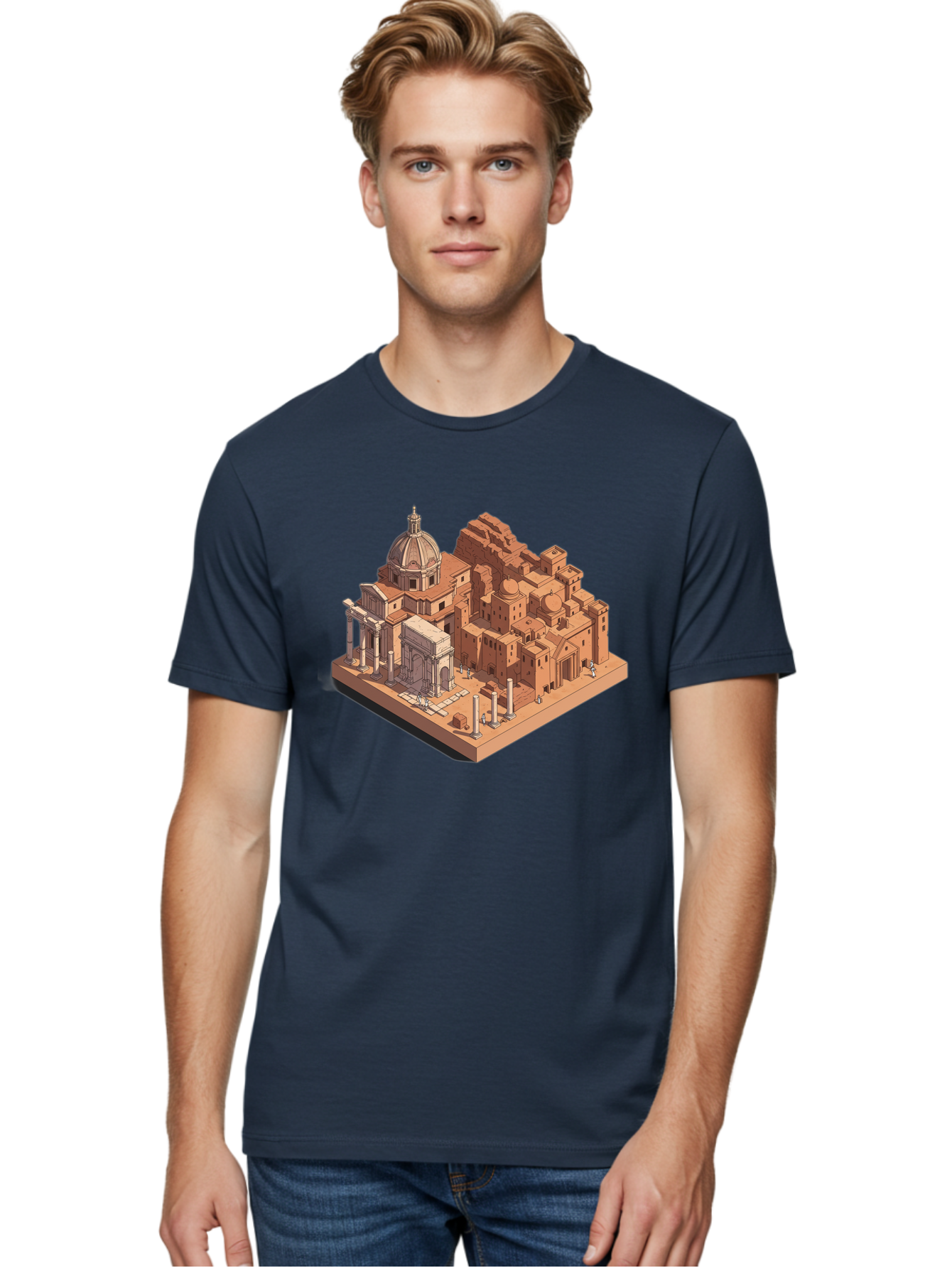 Roman-Ruins Men'S Graphic Tee, 100% Cotton, Comfortable Casual Summer Wear, Machine Washable, Vintage Camera, Old Camera, Antique Camera, Black Camera, Classic Photography, Photography Equipment, Nostalgic Device, Film Camera, Camera Art Bah038 23