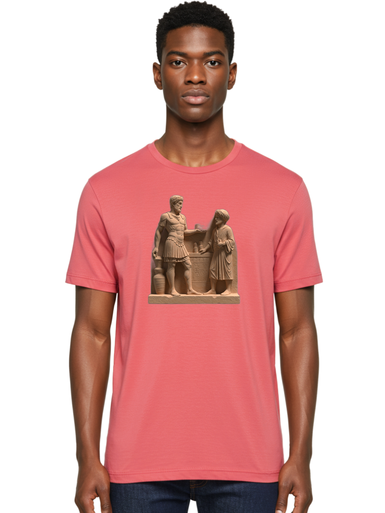 Roman-Soldier-And-Servant Men'S Graphic Tee, 100% Cotton, Comfortable Casual Summer Wear, Machine Washable, Vintage Camera, Old Camera, Antique Camera, Black Camera, Classic Photography, Photography Equipment, Nostalgic Device, Film Camera, Bah039 22