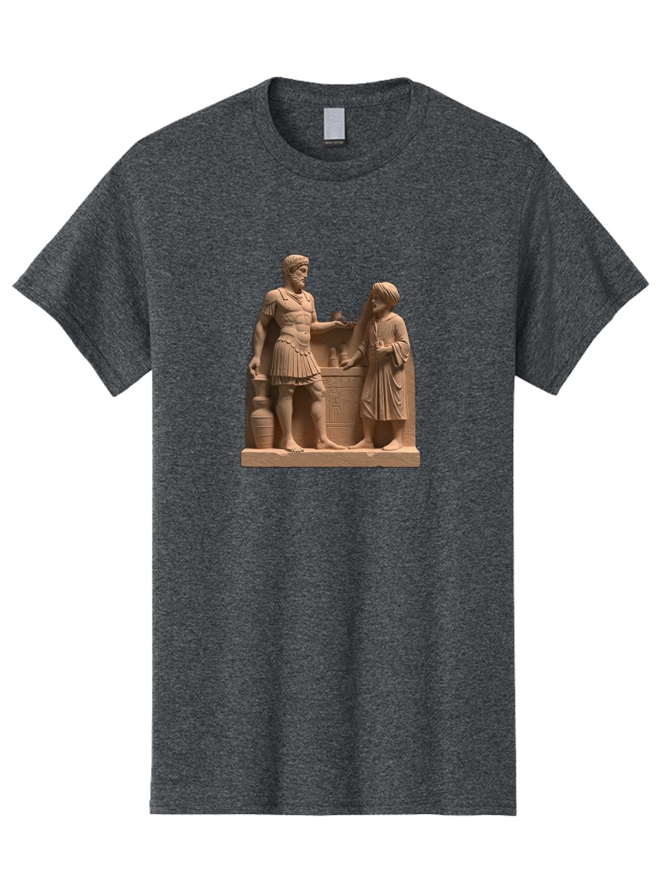 Roman-Soldier-And-Servant Men'S Graphic Tee, 100% Cotton, Comfortable Casual Summer Wear, Machine Washable, Vintage Camera, Old Camera, Antique Camera, Black Camera, Classic Photography, Photography Equipment, Nostalgic Device, Film Camera, Bah039 15