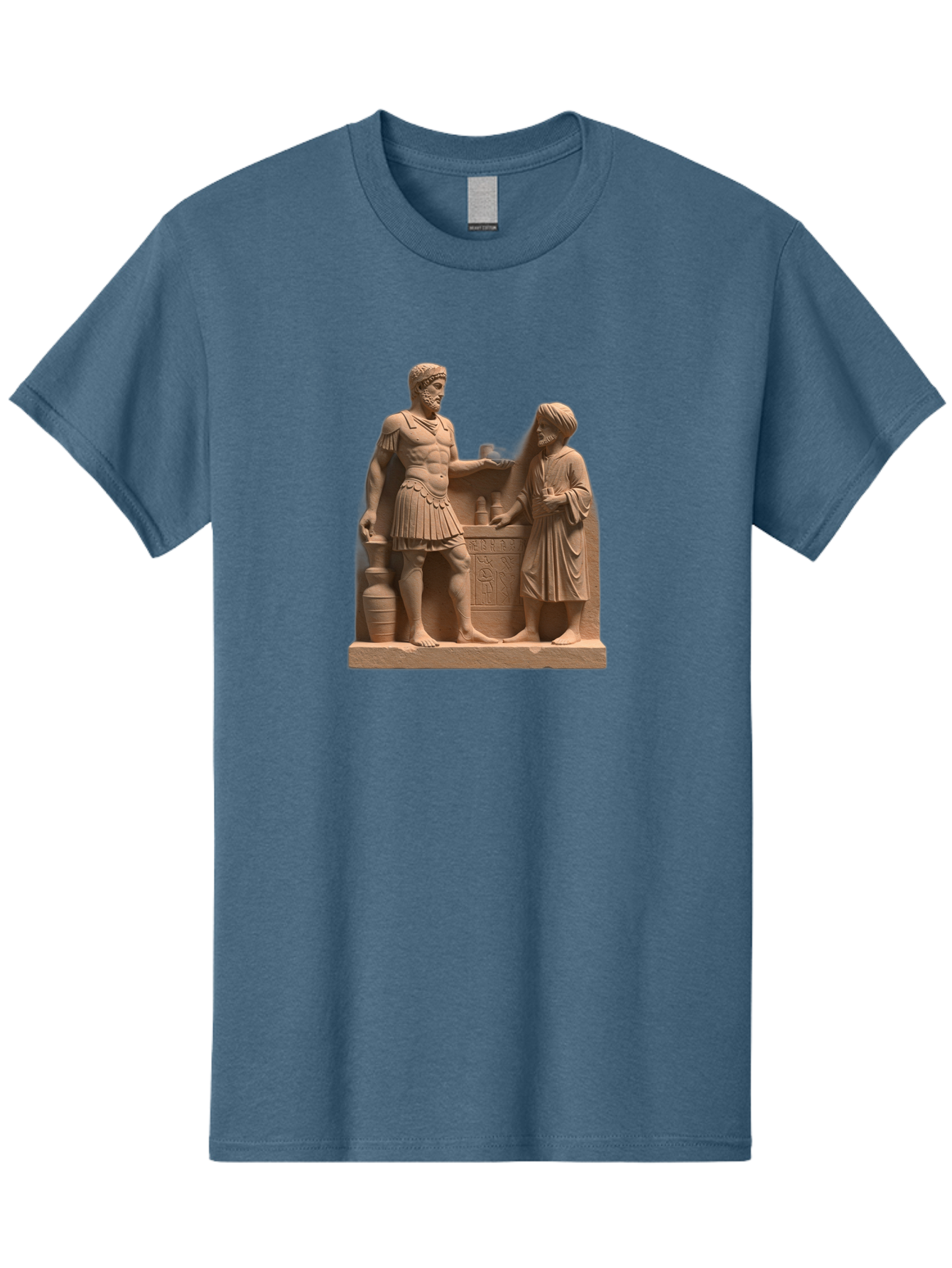 Roman-Soldier-And-Servant Men'S Graphic Tee, 100% Cotton, Comfortable Casual Summer Wear, Machine Washable, Vintage Camera, Old Camera, Antique Camera, Black Camera, Classic Photography, Photography Equipment, Nostalgic Device, Film Camera, Bah039 5