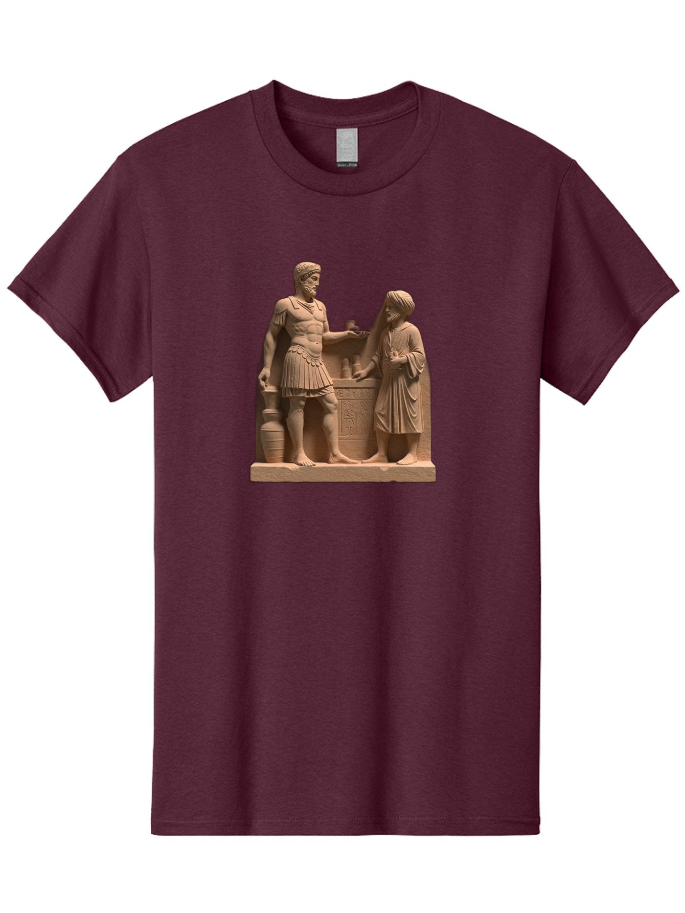 Roman-Soldier-And-Servant Men'S Graphic Tee, 100% Cotton, Comfortable Casual Summer Wear, Machine Washable, Vintage Camera, Old Camera, Antique Camera, Black Camera, Classic Photography, Photography Equipment, Nostalgic Device, Film Camera, Bah039 3
