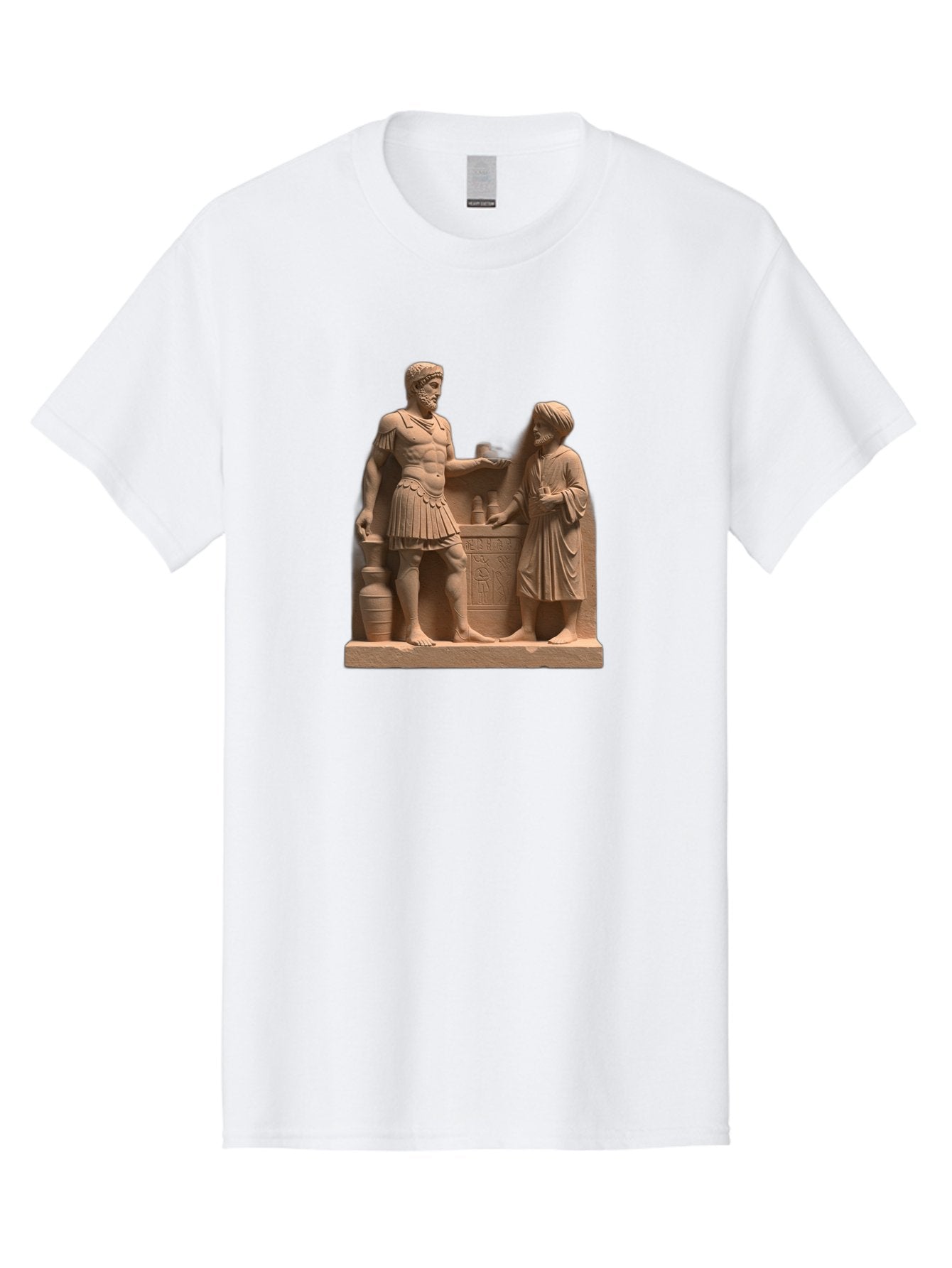 Roman-Soldier-And-Servant Men'S Graphic Tee, 100% Cotton, Comfortable Casual Summer Wear, Machine Washable, Vintage Camera, Old Camera, Antique Camera, Black Camera, Classic Photography, Photography Equipment, Nostalgic Device, Film Camera, Bah039 5