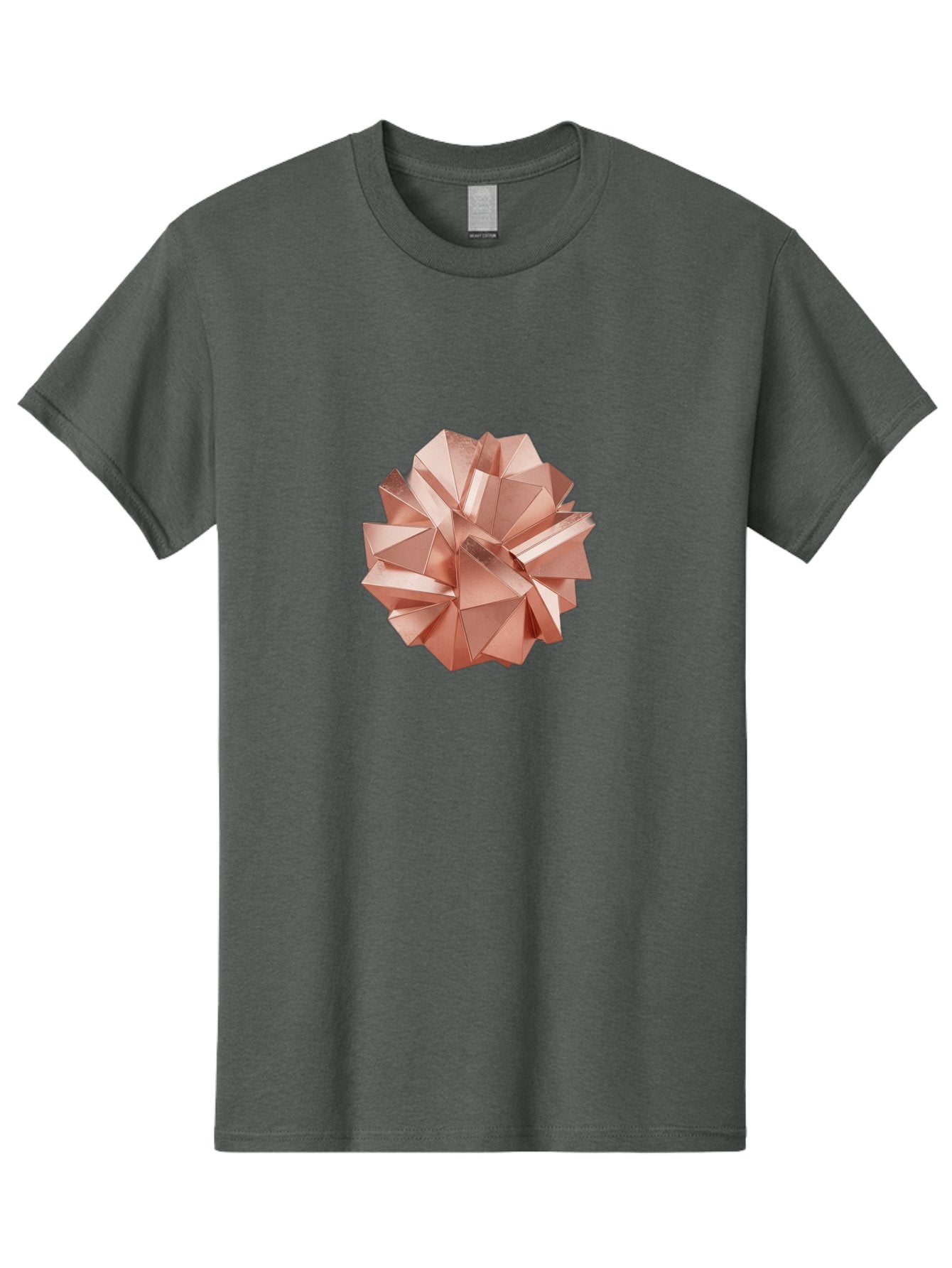Rose-Gold-Origami-Ball Men'S Graphic Tee, 100% Cotton, Comfortable Casual Summer Wear, Machine Washable, Vintage Camera, Old Camera, Antique Camera, Black Camera, Classic Photography, Photography Equipment, Nostalgic Device, Film Camera, Bah043 10