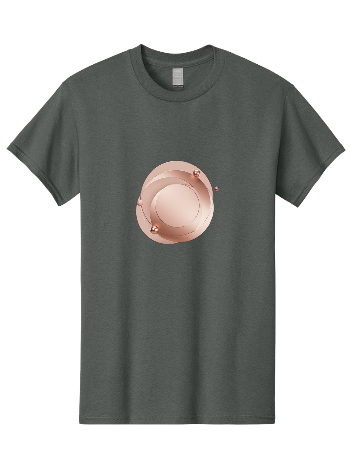 Rose-Gold-Podium Men'S Graphic Tee, 100% Cotton, Comfortable Casual Summer Wear, Machine Washable, Vintage Camera, Old Camera, Antique Camera, Black Camera, Classic Photography, Photography Equipment, Nostalgic Device, Film Camera, Camera Art Bah044
