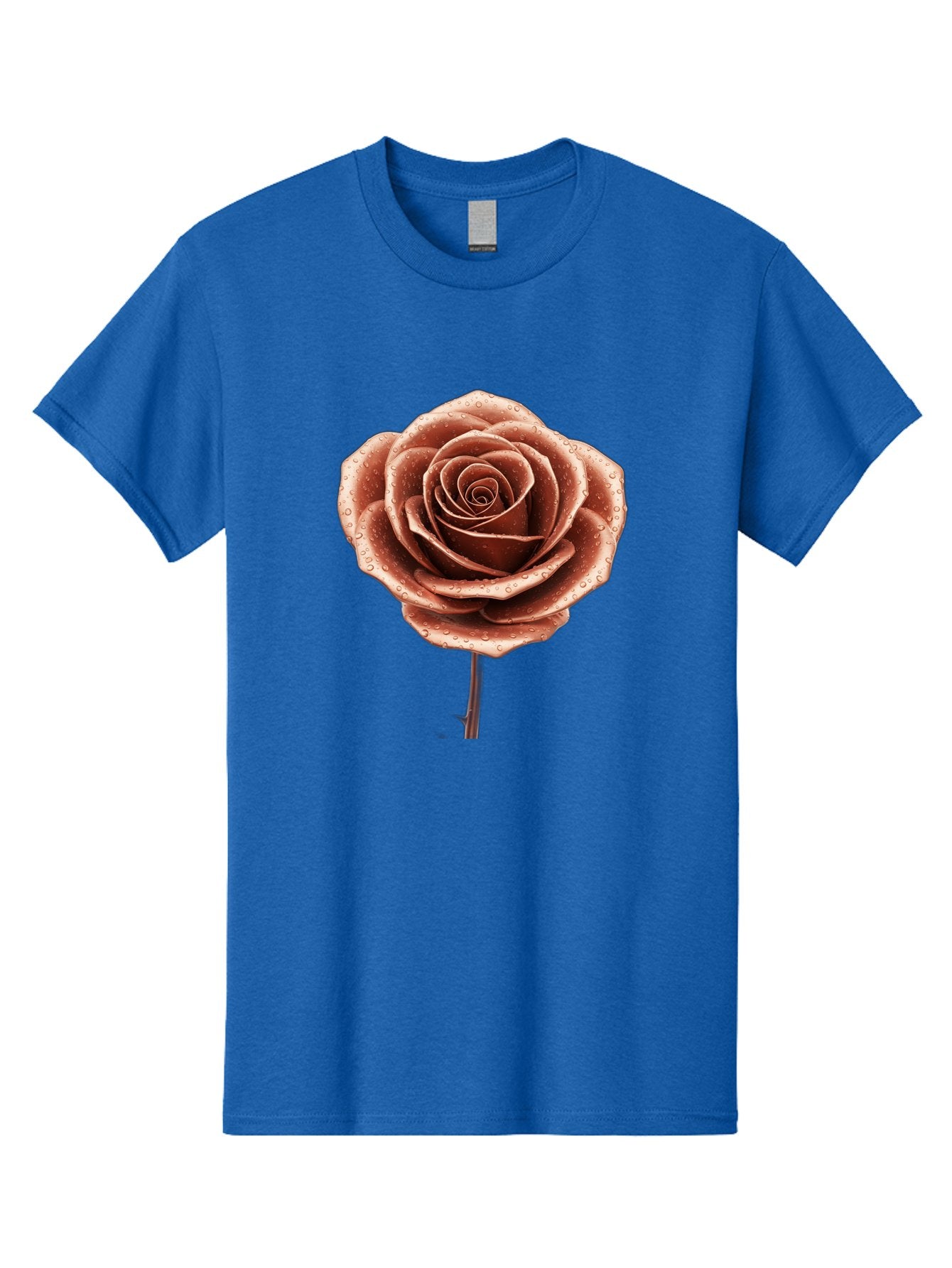 Rose-With-Water-Droplets Men'S Graphic Tee, 100% Cotton, Comfortable Casual Summer Wear, Machine Washable, Vintage Camera, Old Camera, Antique Camera, Black Camera, Classic Photography, Photography Equipment, Nostalgic Device, Film Camera, Bah045 6