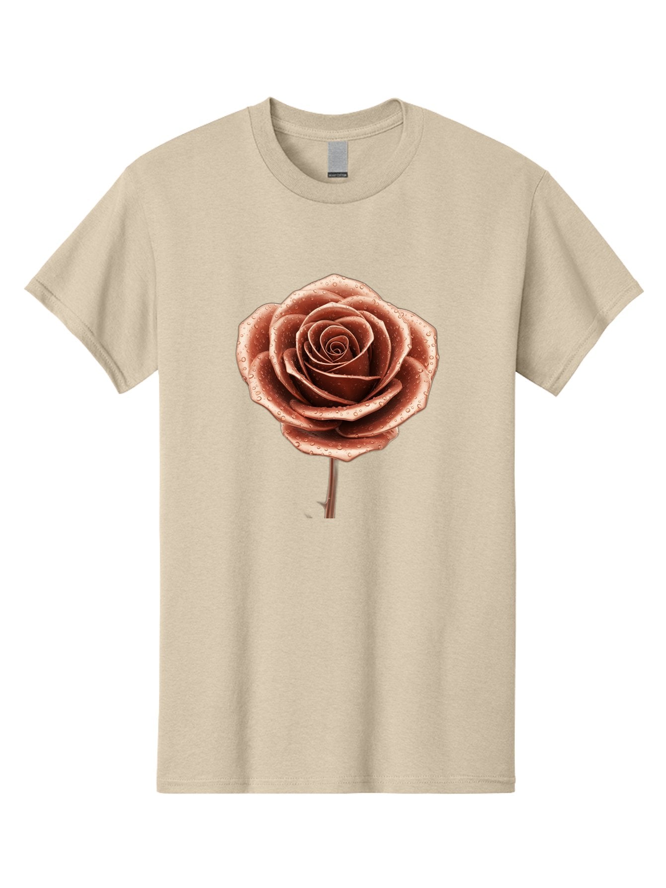 Rose-With-Water-Droplets Men'S Graphic Tee, 100% Cotton, Comfortable Casual Summer Wear, Machine Washable, Vintage Camera, Old Camera, Antique Camera, Black Camera, Classic Photography, Photography Equipment, Nostalgic Device, Film Camera, Bah045 8