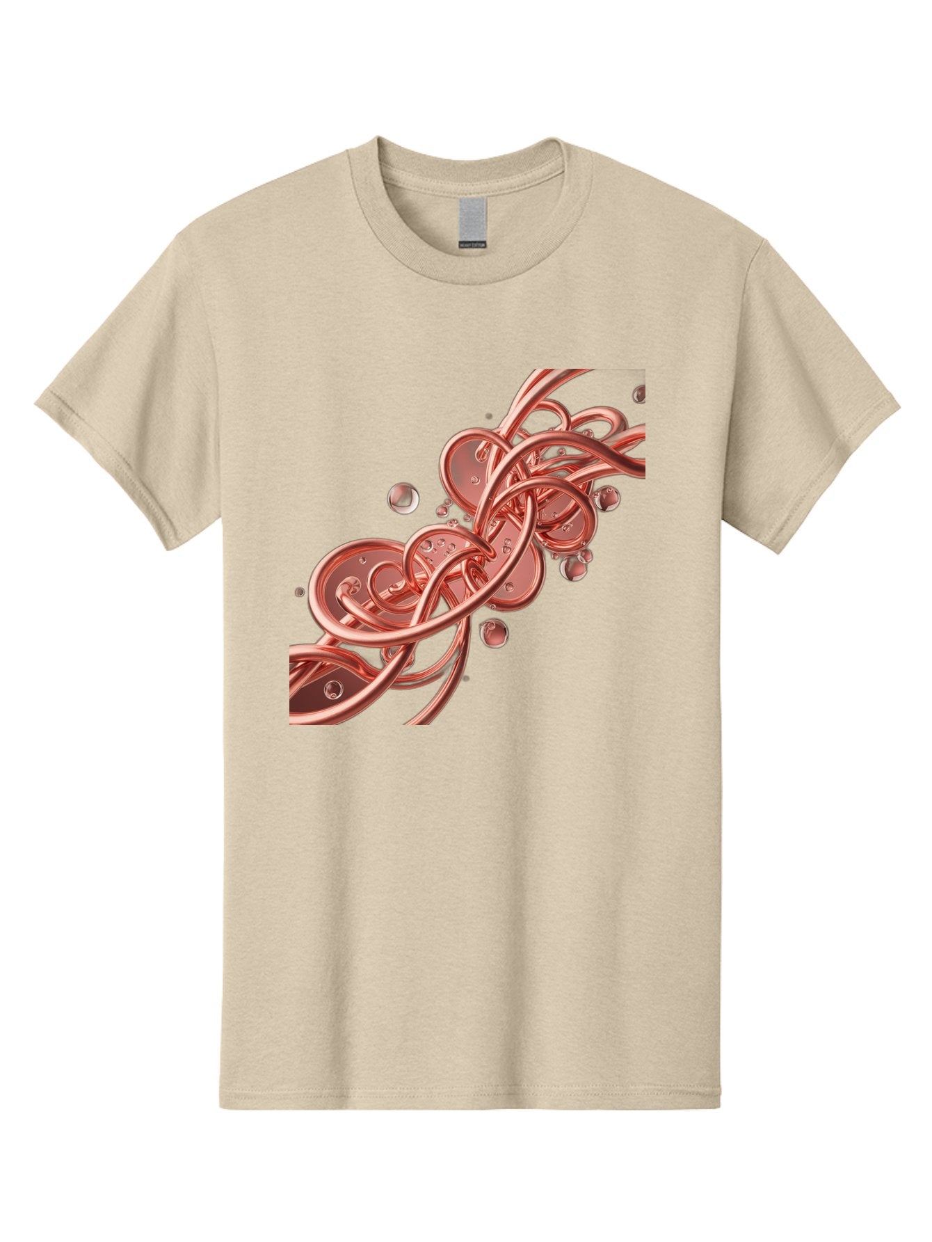 Rosegold-Abstract-Swirl Men'S Graphic Tee, 100% Cotton, Comfortable Casual Summer Wear, Machine Washable, Vintage Camera, Old Camera, Antique Camera, Black Camera, Classic Photography, Photography Equipment, Nostalgic Device, Film Camera, Bah046 13