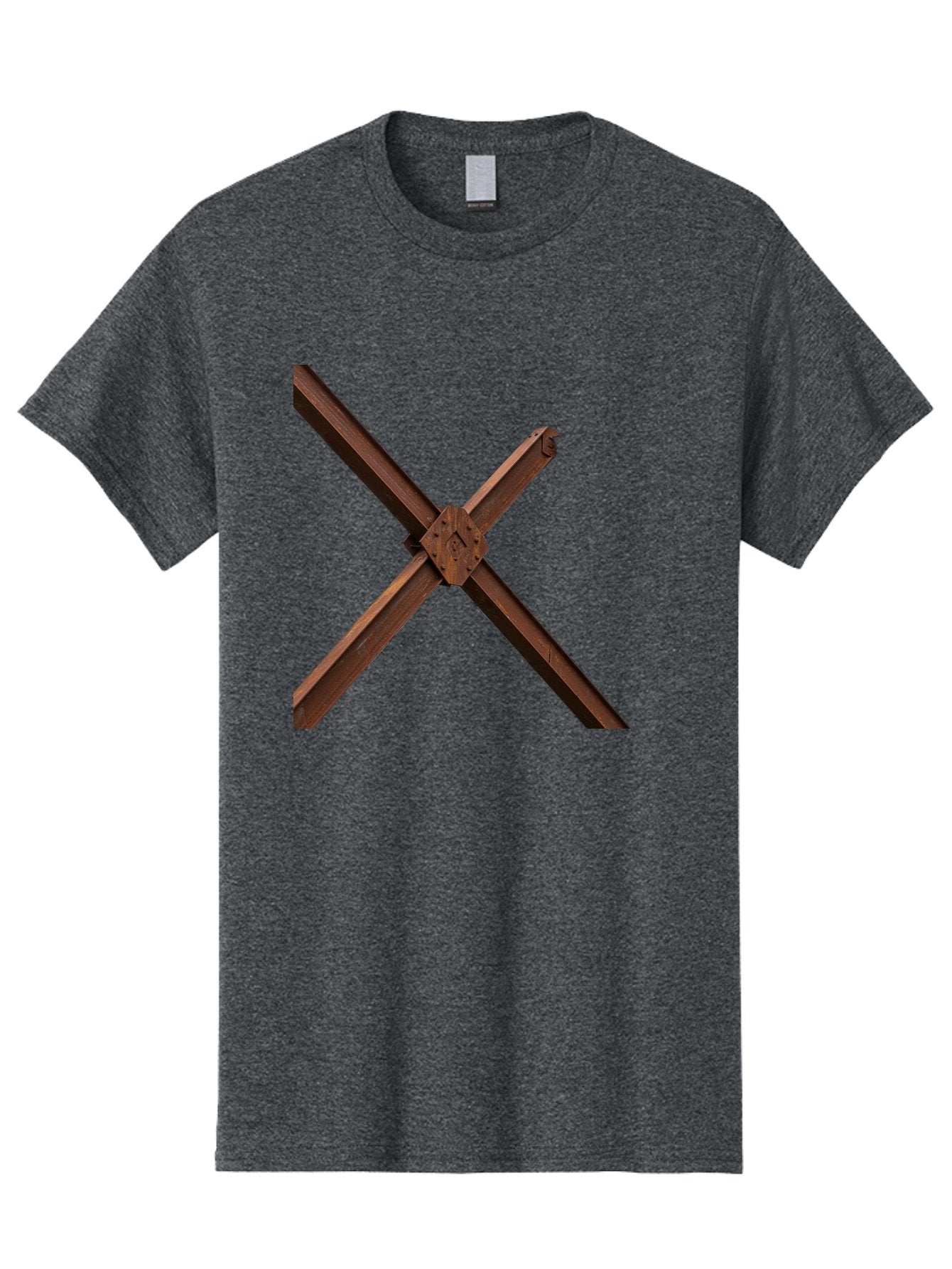 Rustic-Metal-Beams Men'S Graphic Tee, 100% Cotton, Comfortable Casual Summer Wear, Machine Washable, Vintage Camera, Old Camera, Antique Camera, Black Camera, Classic Photography, Photography Equipment, Nostalgic Device, Film Camera, Bah050 15