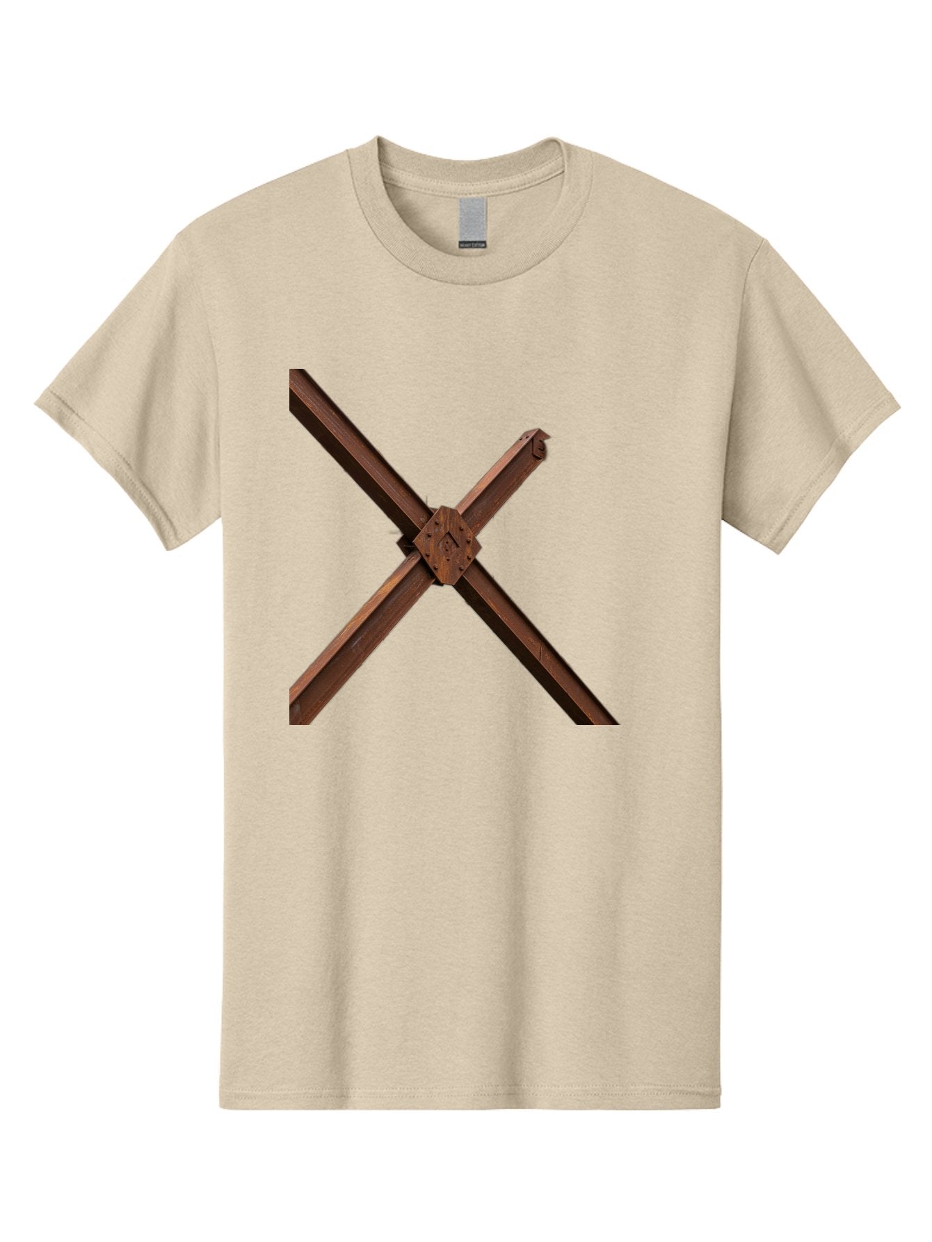 Rustic-Metal-Beams Men'S Graphic Tee, 100% Cotton, Comfortable Casual Summer Wear, Machine Washable, Vintage Camera, Old Camera, Antique Camera, Black Camera, Classic Photography, Photography Equipment, Nostalgic Device, Film Camera, Bah050