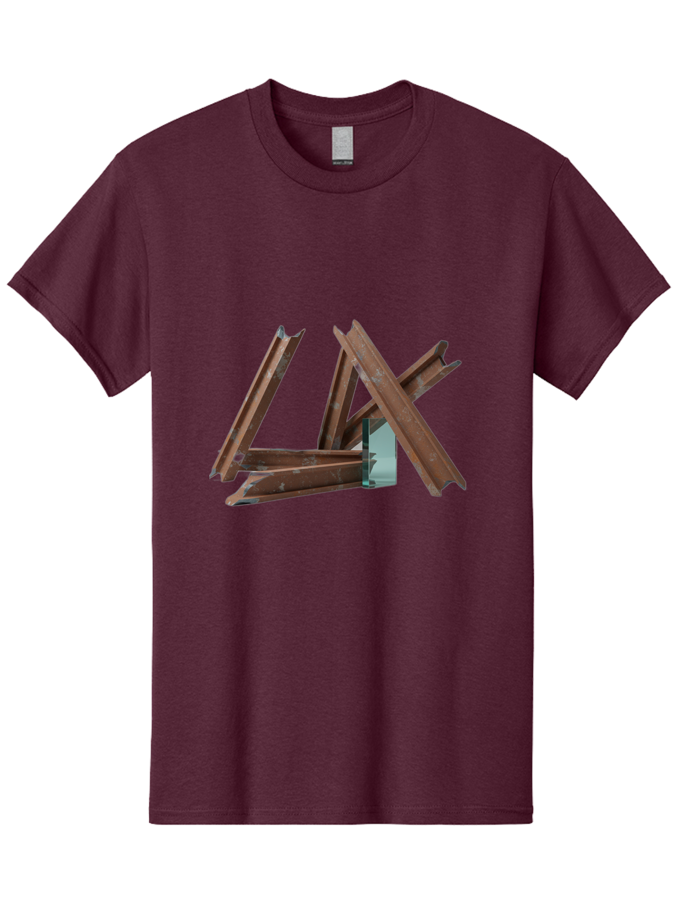 Rusty-Metal-Pieces Men'S Graphic Tee, 100% Cotton, Comfortable Casual Summer Wear, Machine Washable, Vintage Camera, Old Camera, Antique Camera, Black Camera, Classic Photography, Photography Equipment, Nostalgic Device, Film Camera, Bah051