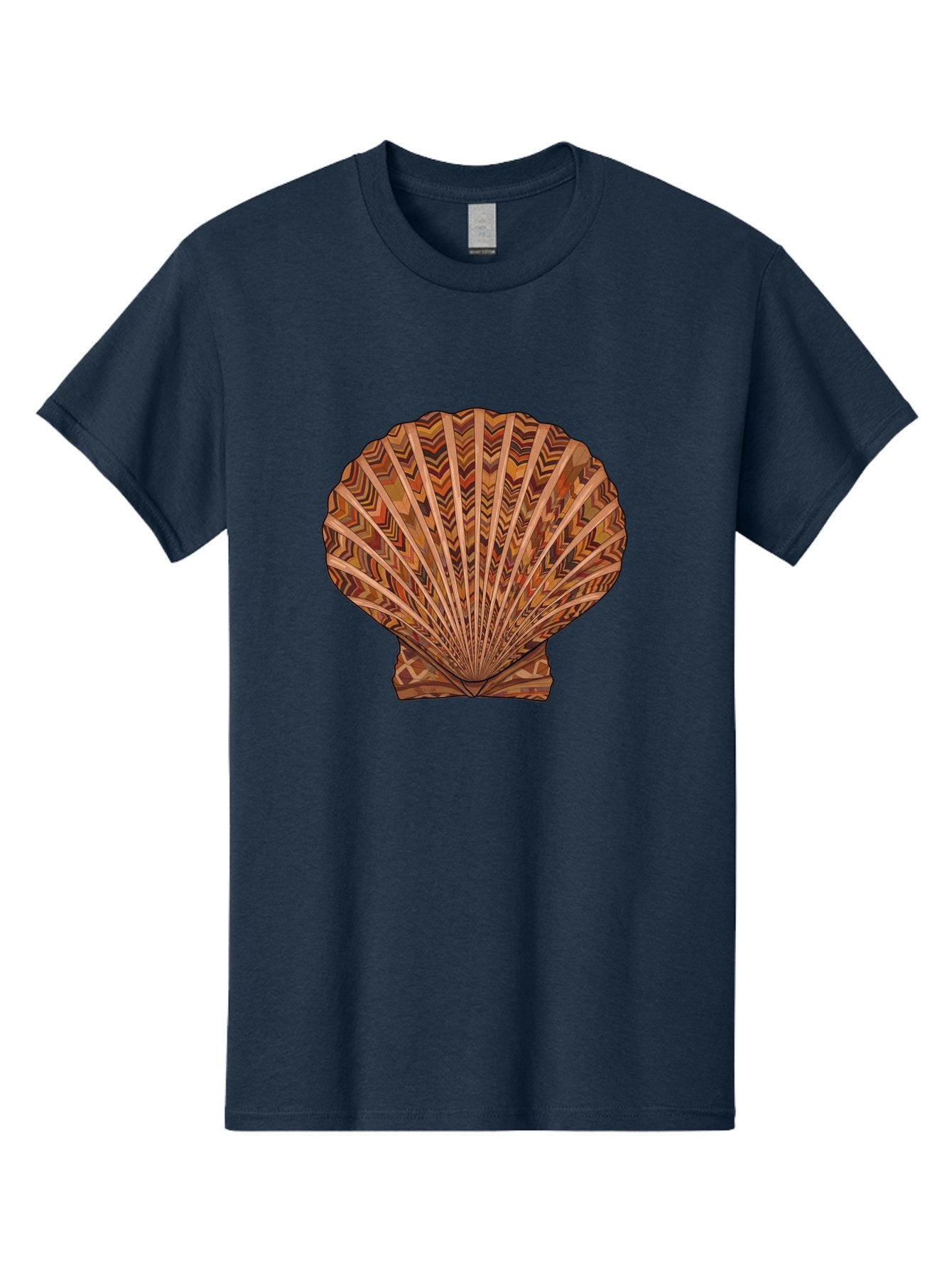 Scallop-Shell Men'S Graphic Tee, 100% Cotton, Comfortable Casual Summer Wear, Machine Washable, Vintage Camera, Old Camera, Antique Camera, Black Camera, Classic Photography, Photography Equipment, Nostalgic Device, Film Camera, Camera Art Bah074 4