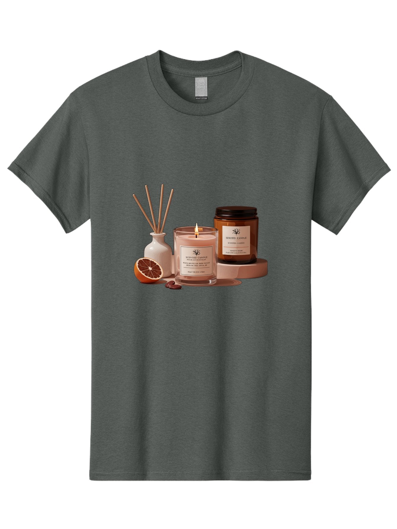 Scented-Candle-1 Men'S Graphic Tee, 100% Cotton, Comfortable Casual Summer Wear, Machine Washable, Vintage Camera, Old Camera, Antique Camera, Black Camera, Classic Photography, Photography Equipment, Nostalgic Device, Film Camera, Camera Art Bah076 11
