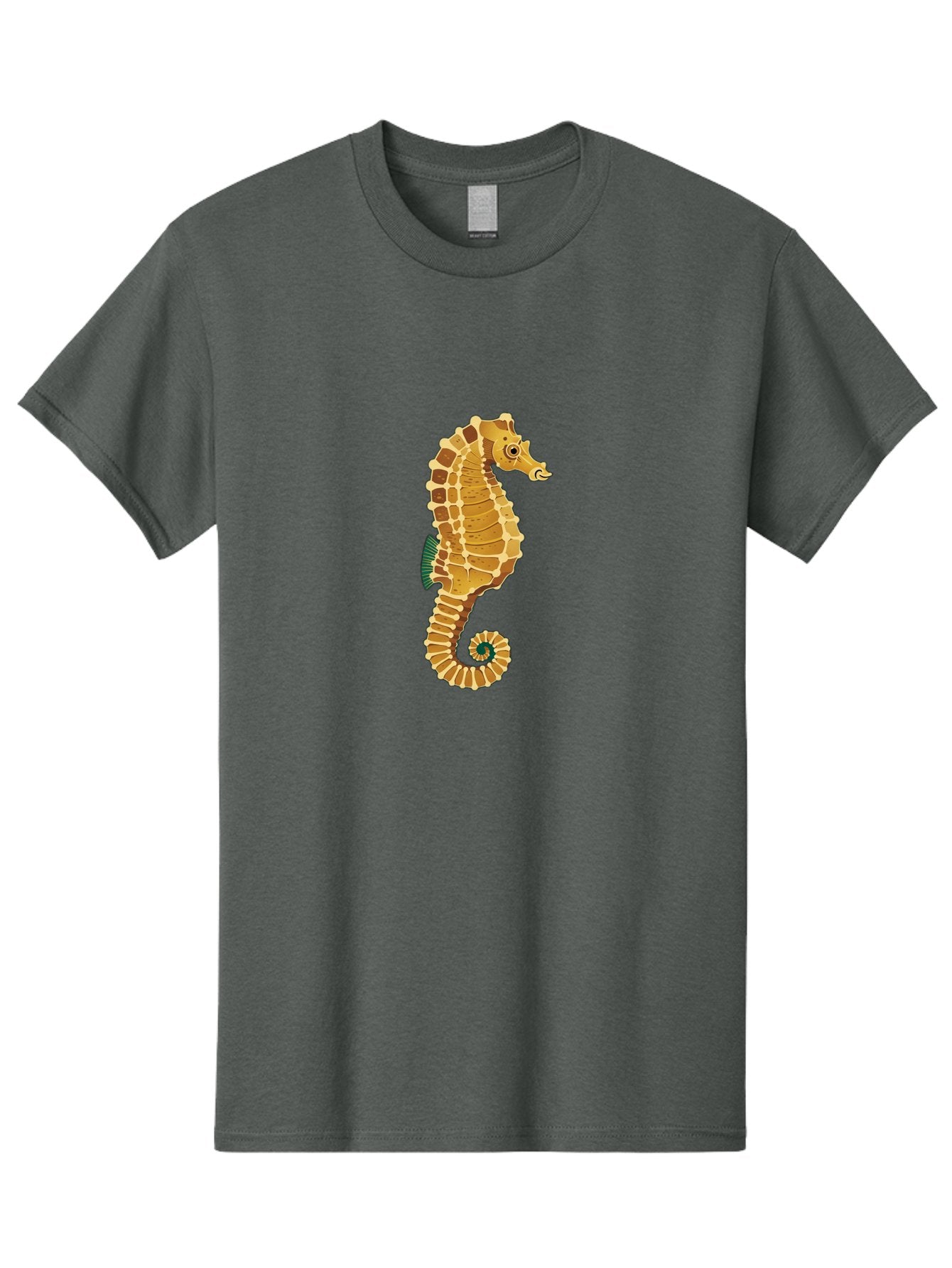 Seahorse Men'S Graphic Tee, 100% Cotton, Comfortable Casual Summer Wear, Machine Washable, Vintage Camera, Old Camera, Antique Camera, Black Camera, Classic Photography, Photography Equipment, Nostalgic Device, Film Camera, Camera Art Bah081 13