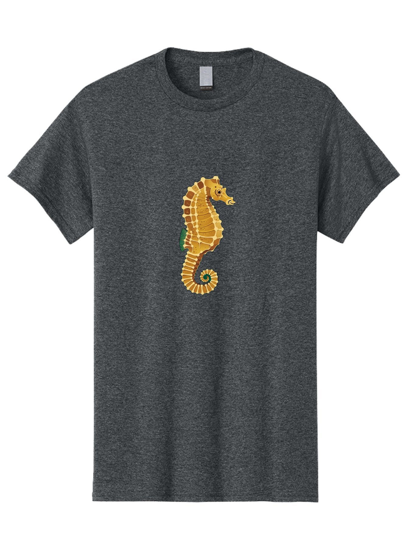 Seahorse Men'S Graphic Tee, 100% Cotton, Comfortable Casual Summer Wear, Machine Washable, Vintage Camera, Old Camera, Antique Camera, Black Camera, Classic Photography, Photography Equipment, Nostalgic Device, Film Camera, Camera Art Bah081 15