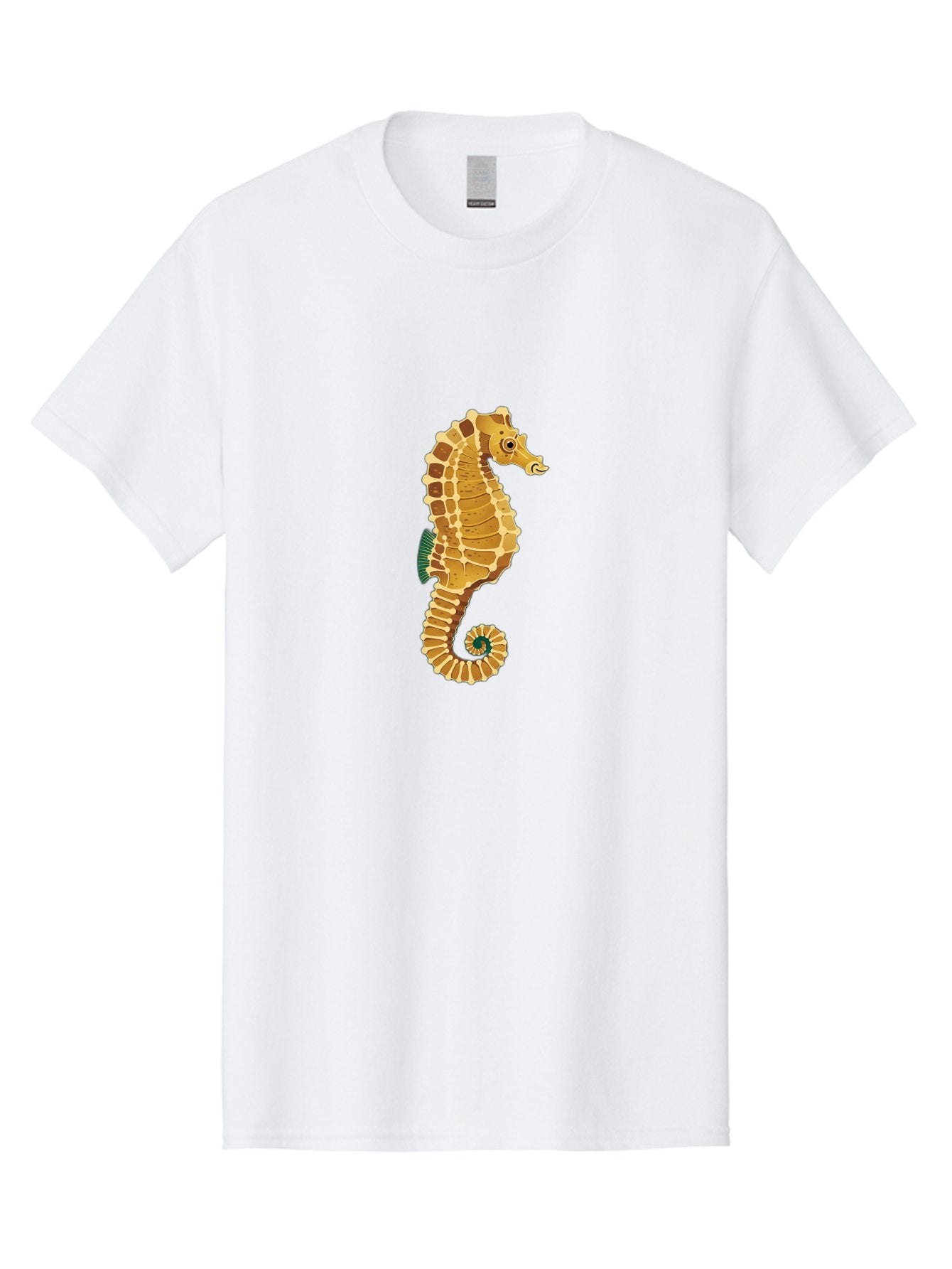 Seahorse Men'S Graphic Tee, 100% Cotton, Comfortable Casual Summer Wear, Machine Washable, Vintage Camera, Old Camera, Antique Camera, Black Camera, Classic Photography, Photography Equipment, Nostalgic Device, Film Camera, Camera Art Bah081