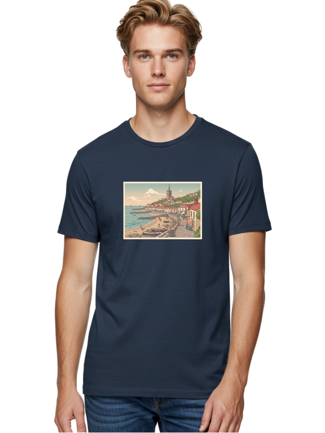 Seaside-Village Men'S Graphic Tee, 100% Cotton, Comfortable Casual Summer Wear, Machine Washable, Vintage Camera, Old Camera, Antique Camera, Black Camera, Classic Photography, Photography Equipment, Nostalgic Device, Film Camera, Camera Art Bah083 19