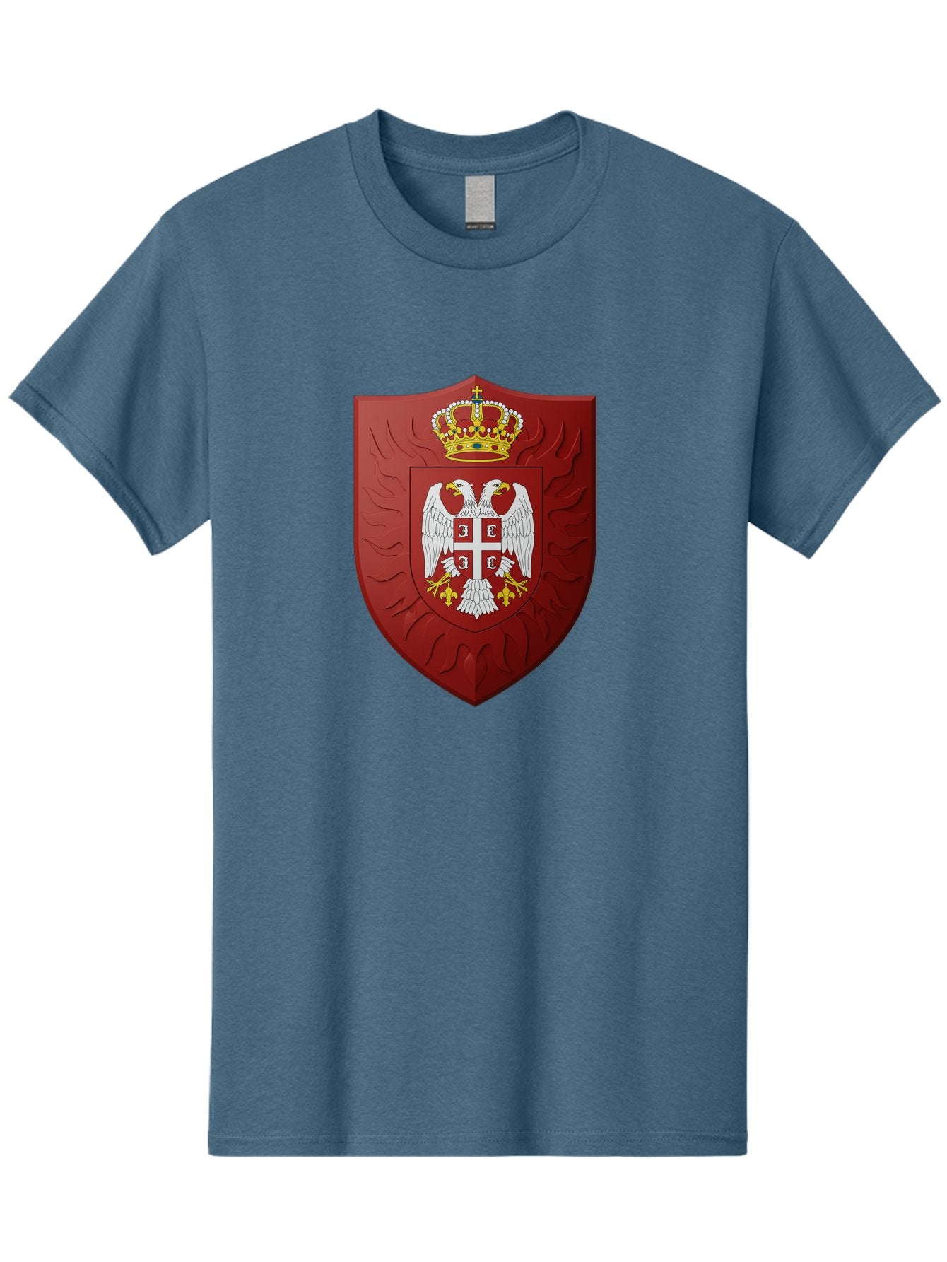 Serbian-Coat-Of-Arms-1 Men'S Graphic Tee, 100% Cotton, Comfortable Casual Summer Wear, Machine Washable, Vintage Camera, Old Camera, Antique Camera, Black Camera, Classic Photography, Photography Equipment, Nostalgic Device, Film Camera, Bah085 9
