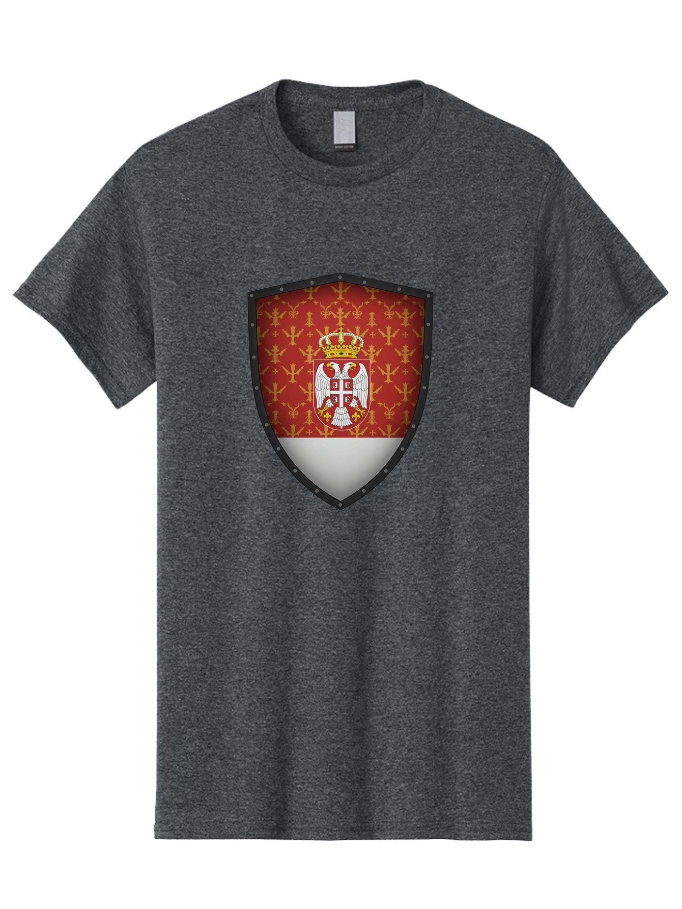 Serbian-Coat-Of-Arms-Shield Men'S Graphic Tee, 100% Cotton, Comfortable Casual Summer Wear, Machine Washable, Vintage Camera, Old Camera, Antique Camera, Black Camera, Classic Photography, Photography Equipment, Nostalgic Device, Film Camera, Bah086 12