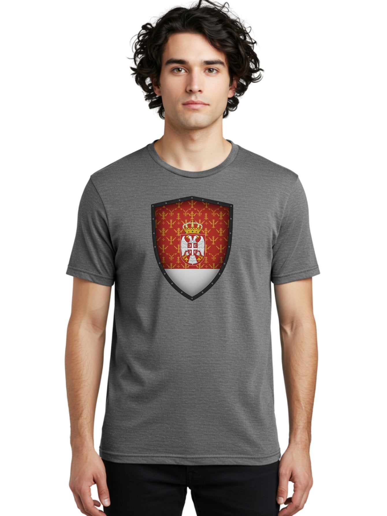 Serbian-Coat-Of-Arms-Shield Men'S Graphic Tee, 100% Cotton, Comfortable Casual Summer Wear, Machine Washable, Vintage Camera, Old Camera, Antique Camera, Black Camera, Classic Photography, Photography Equipment, Nostalgic Device, Film Camera, Bah086 22