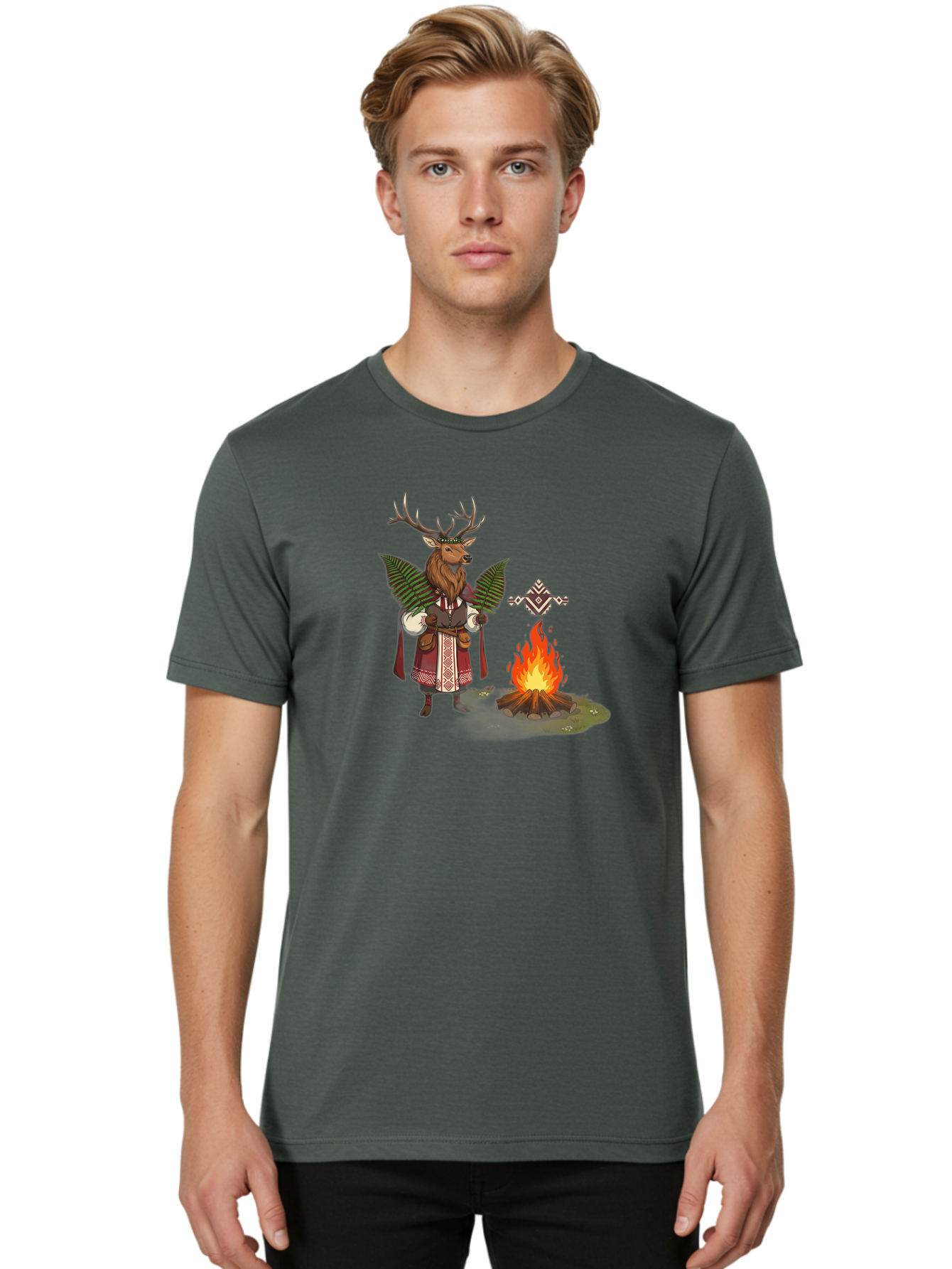 Shaman-Deer Men'S Graphic Tee, 100% Cotton, Comfortable Casual Summer Wear, Machine Washable, Vintage Camera, Old Camera, Antique Camera, Black Camera, Classic Photography, Photography Equipment, Nostalgic Device, Film Camera, Camera Art Bah090 22