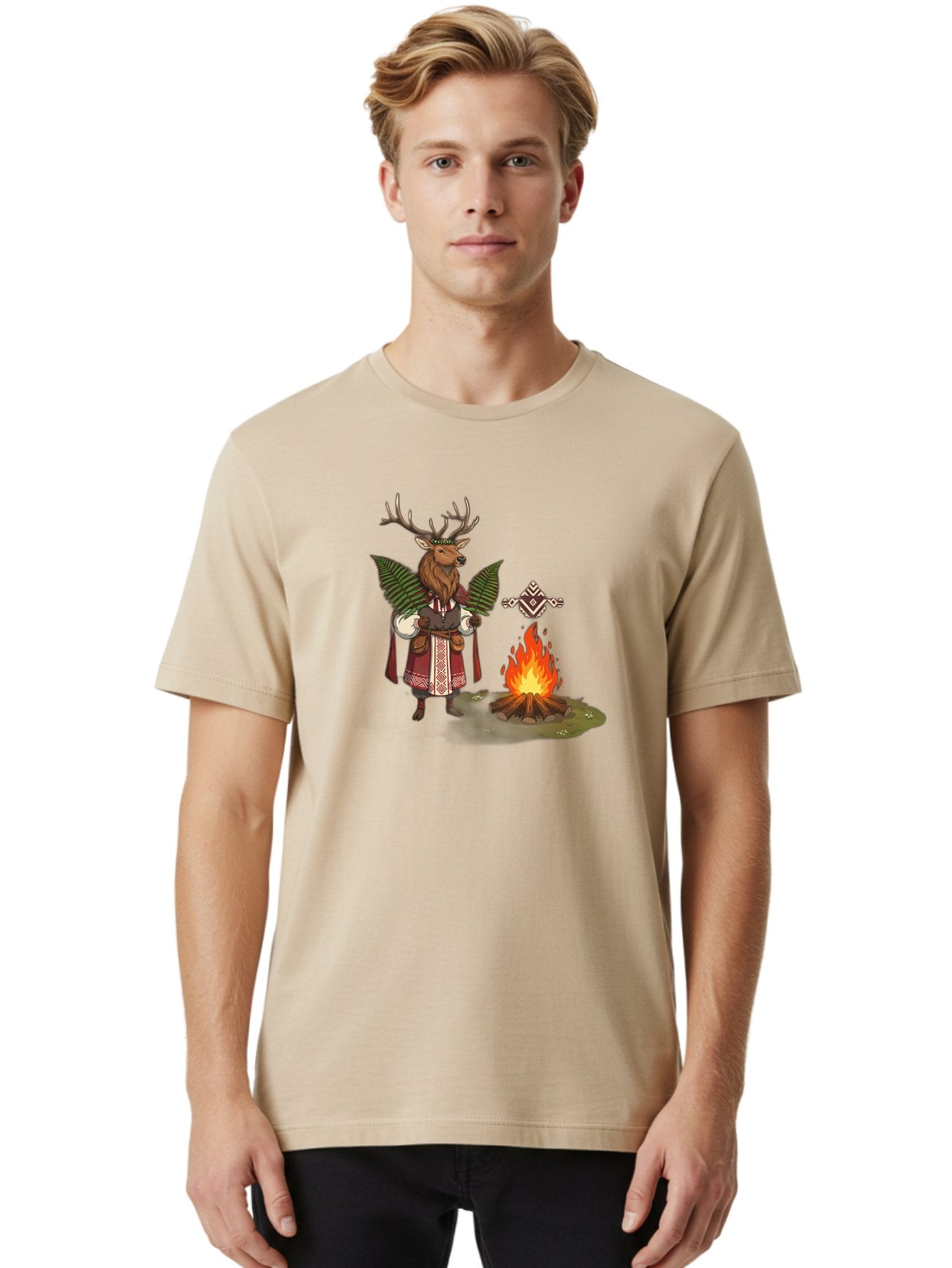 Shaman-Deer Men'S Graphic Tee, 100% Cotton, Comfortable Casual Summer Wear, Machine Washable, Vintage Camera, Old Camera, Antique Camera, Black Camera, Classic Photography, Photography Equipment, Nostalgic Device, Film Camera, Camera Art Bah090 23