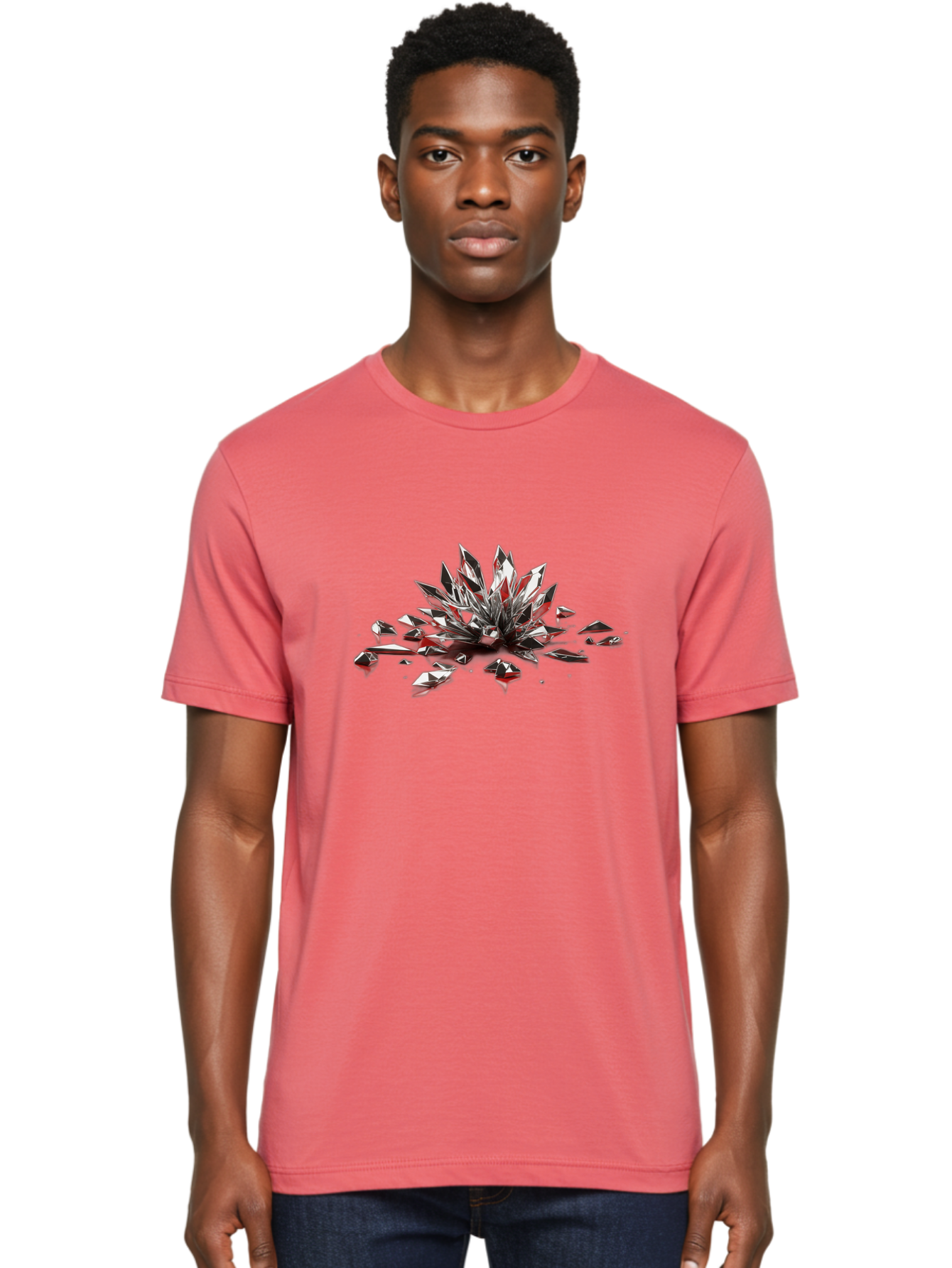 Shattered-Crystal Men'S Graphic Tee, 100% Cotton, Comfortable Casual Summer Wear, Machine Washable, Vintage Camera, Old Camera, Antique Camera, Black Camera, Classic Photography, Photography Equipment, Nostalgic Device, Film Camera, Camera Art Bah092 21