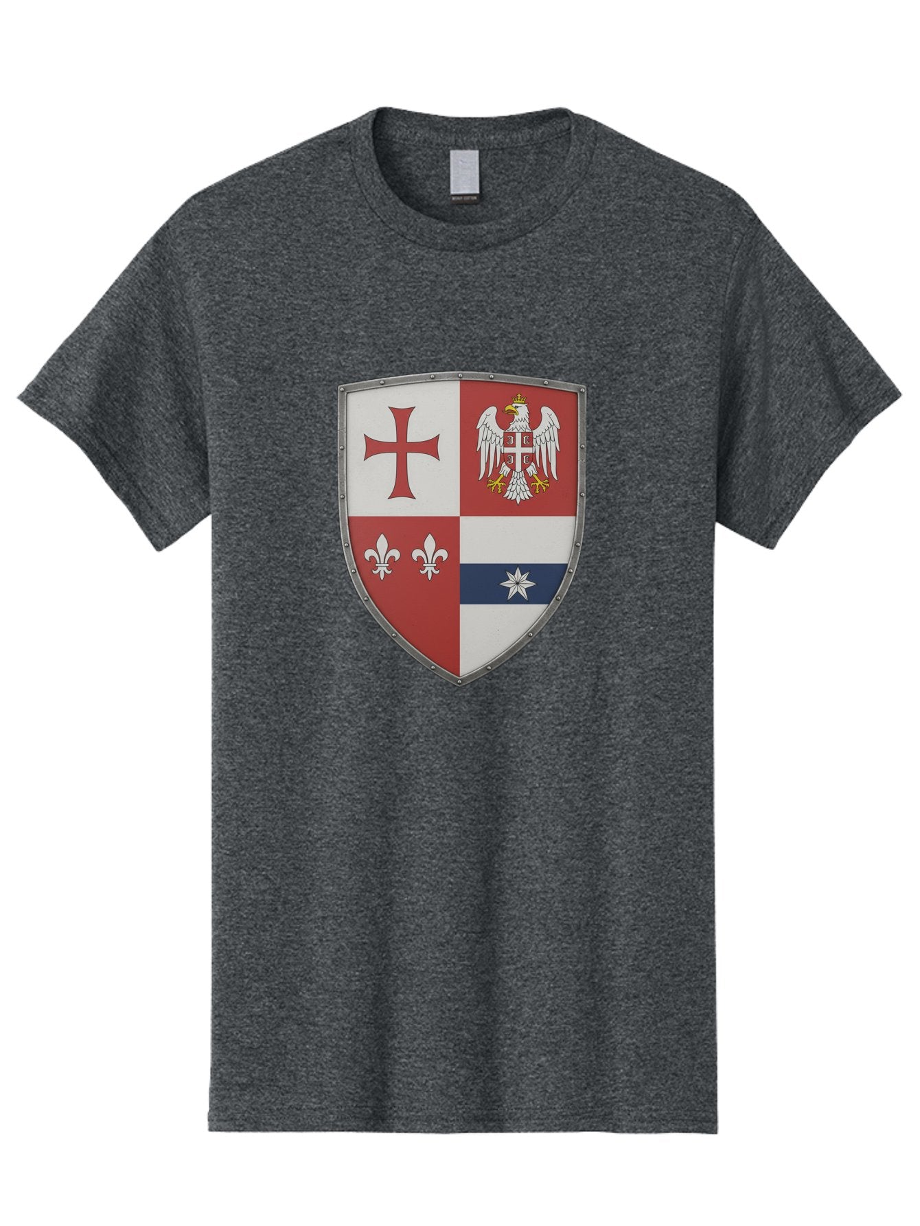 Shield-Coat-Of-Arms Men'S Graphic Tee, 100% Cotton, Comfortable Casual Summer Wear, Machine Washable, Vintage Camera, Old Camera, Antique Camera, Black Camera, Classic Photography, Photography Equipment, Nostalgic Device, Film Camera, Bah095 12