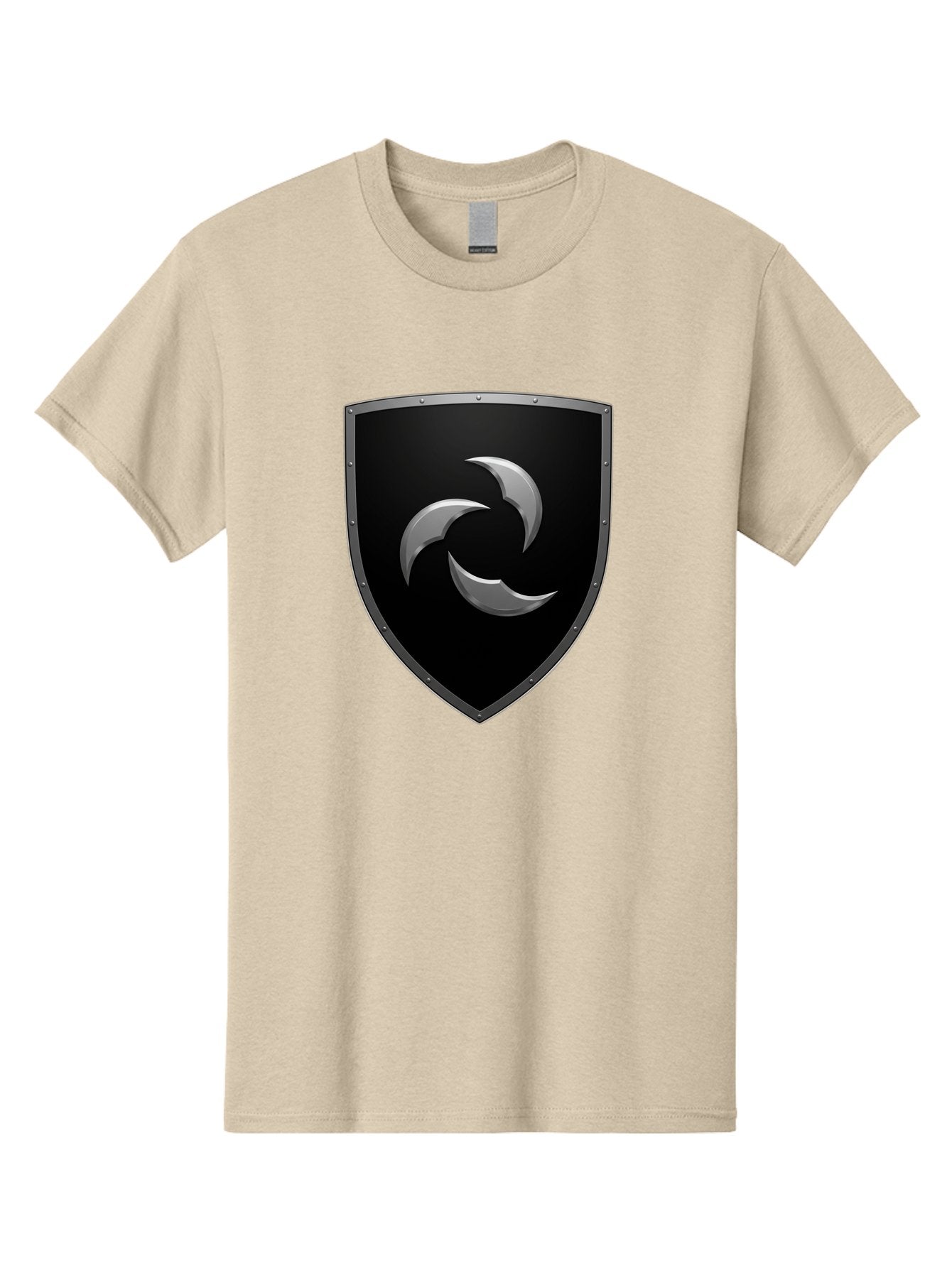 Shield-Logo Men'S Graphic Tee, 100% Cotton, Comfortable Casual Summer Wear, Machine Washable, Vintage Camera, Old Camera, Antique Camera, Black Camera, Classic Photography, Photography Equipment, Nostalgic Device, Film Camera, Camera Art Bah096 4