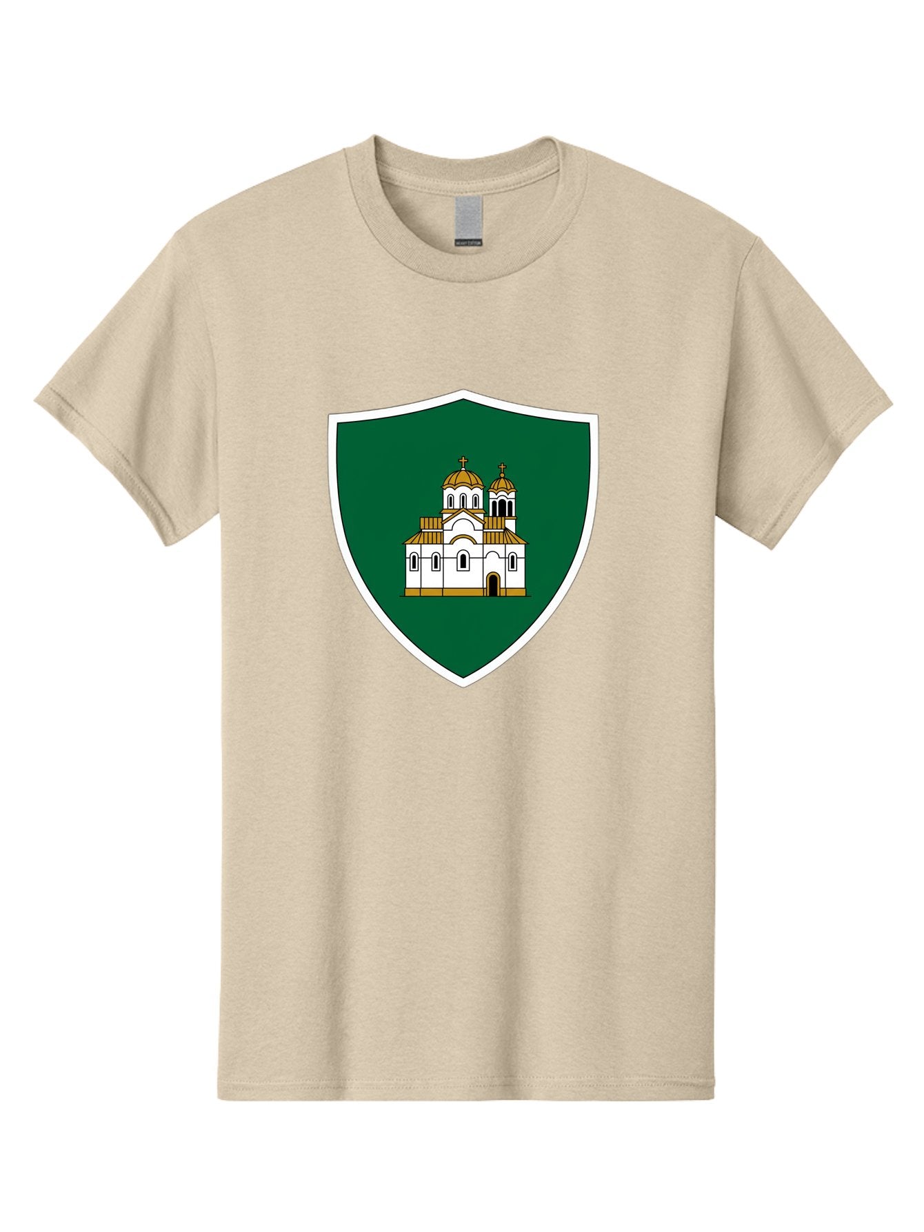 Shield-With-Church Men'S Graphic Tee, 100% Cotton, Comfortable Casual Summer Wear, Machine Washable, Vintage Camera, Old Camera, Antique Camera, Black Camera, Classic Photography, Photography Equipment, Nostalgic Device, Film Camera, Bah097 15