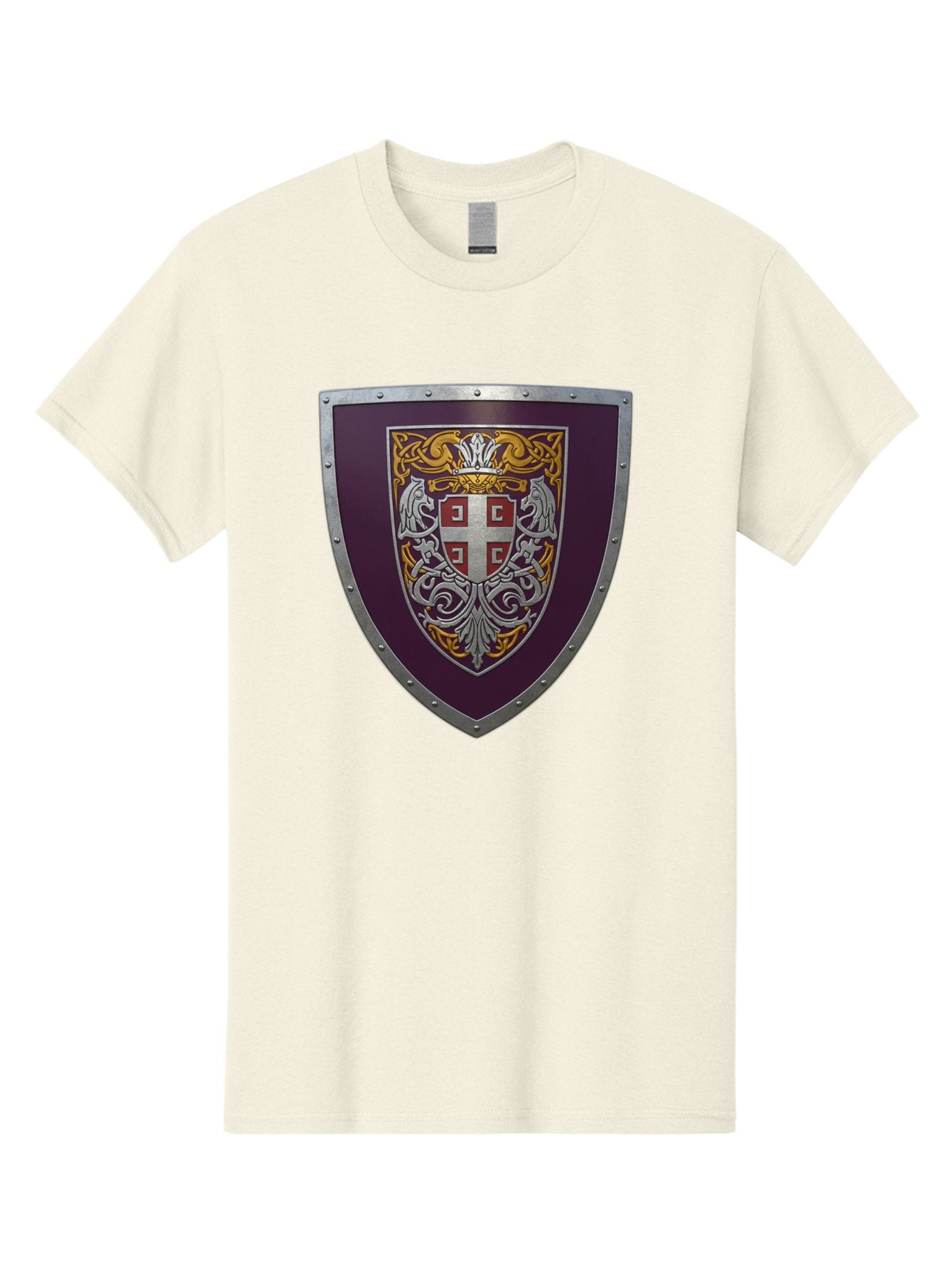 Shield-With-Cross Men'S Graphic Tee, 100% Cotton, Comfortable Casual Summer Wear, Machine Washable, Vintage Camera, Old Camera, Antique Camera, Black Camera, Classic Photography, Photography Equipment, Nostalgic Device, Film Camera, Camera Art Bah098 9