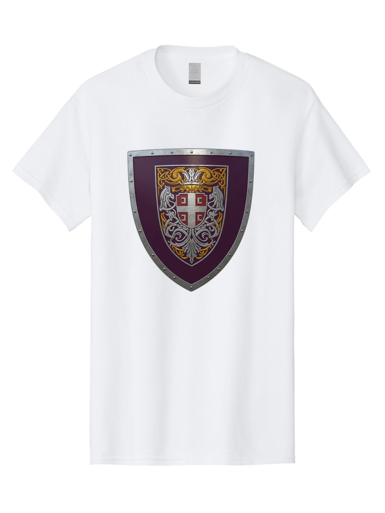 Shield-With-Cross Men'S Graphic Tee, 100% Cotton, Comfortable Casual Summer Wear, Machine Washable, Vintage Camera, Old Camera, Antique Camera, Black Camera, Classic Photography, Photography Equipment, Nostalgic Device, Film Camera, Camera Art Bah098 12