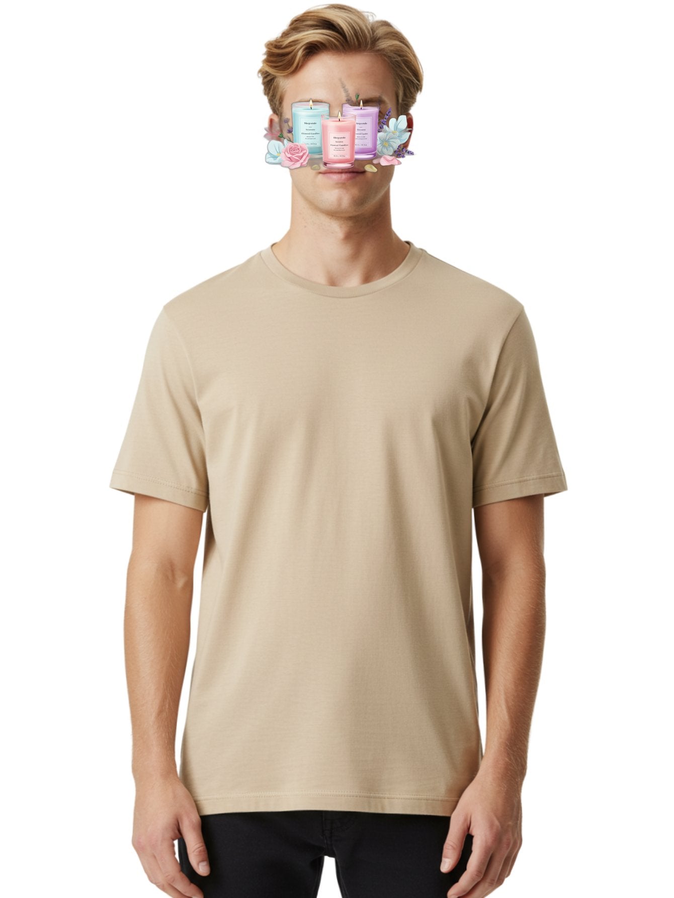 Shopande-Candles Men'S Graphic Tee, 100% Cotton, Comfortable Casual Summer Wear, Machine Washable, Vintage Camera, Old Camera, Antique Camera, Black Camera, Classic Photography, Photography Equipment, Nostalgic Device, Film Camera, Camera Art Bah103 25