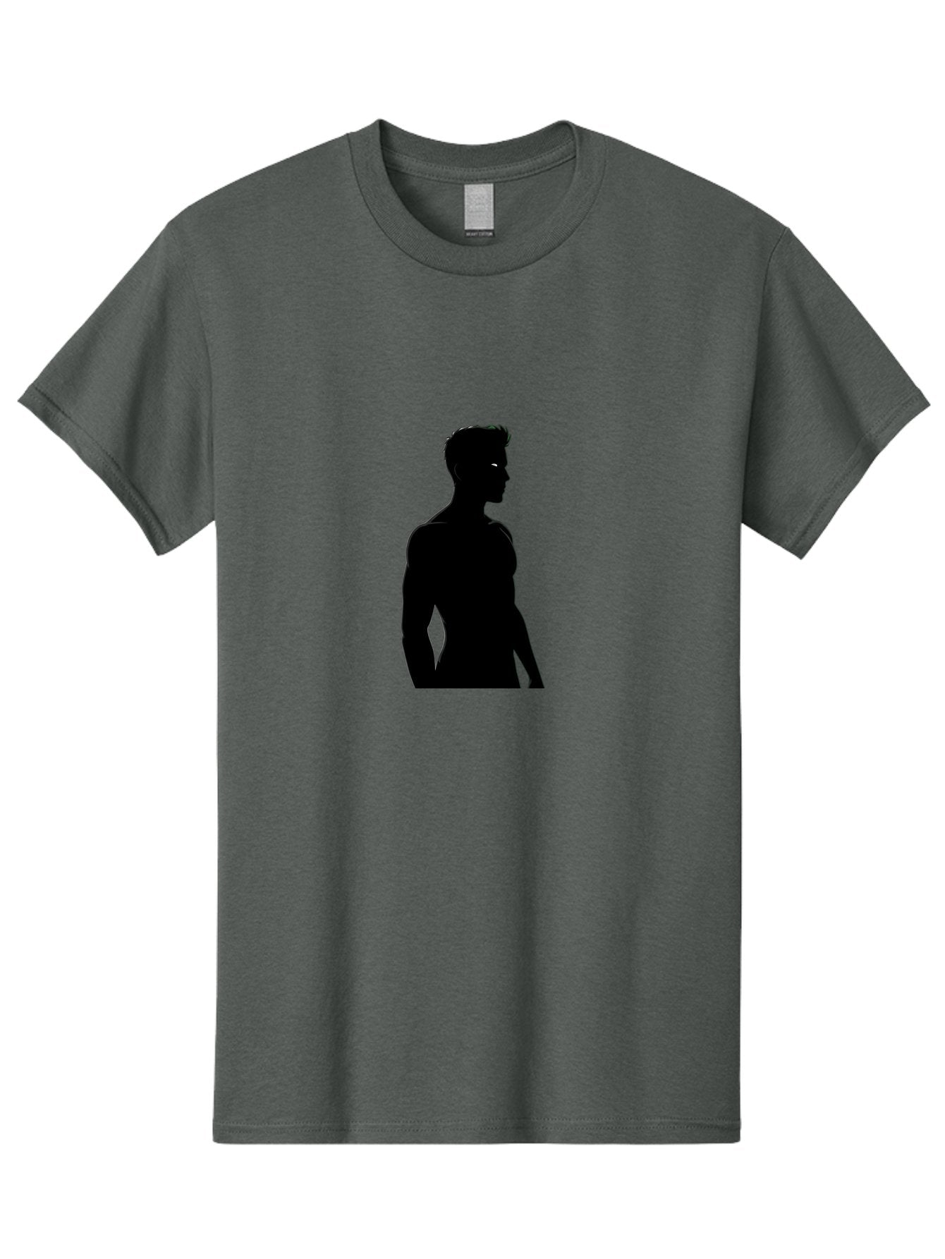 Silhouette-Male-Figure Men'S Graphic Tee, 100% Cotton, Comfortable Casual Summer Wear, Machine Washable, Vintage Camera, Old Camera, Antique Camera, Black Camera, Classic Photography, Photography Equipment, Nostalgic Device, Film Camera, Bah106 5