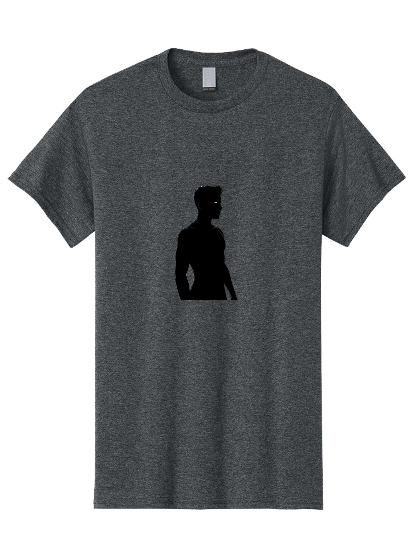 Silhouette-Male-Figure Men'S Graphic Tee, 100% Cotton, Comfortable Casual Summer Wear, Machine Washable, Vintage Camera, Old Camera, Antique Camera, Black Camera, Classic Photography, Photography Equipment, Nostalgic Device, Film Camera, Bah106 8