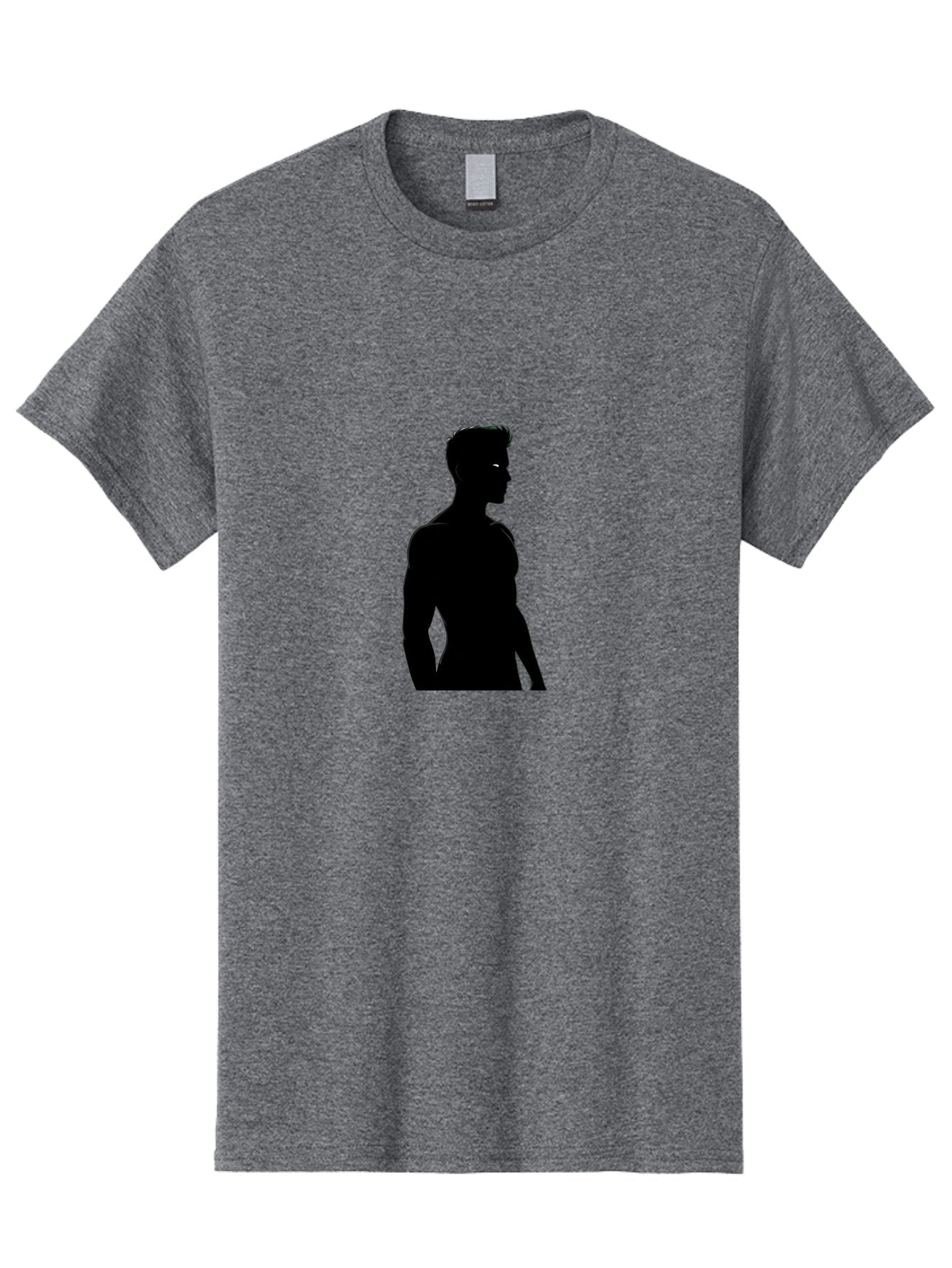 Silhouette-Male-Figure Men'S Graphic Tee, 100% Cotton, Comfortable Casual Summer Wear, Machine Washable, Vintage Camera, Old Camera, Antique Camera, Black Camera, Classic Photography, Photography Equipment, Nostalgic Device, Film Camera, Bah106 14